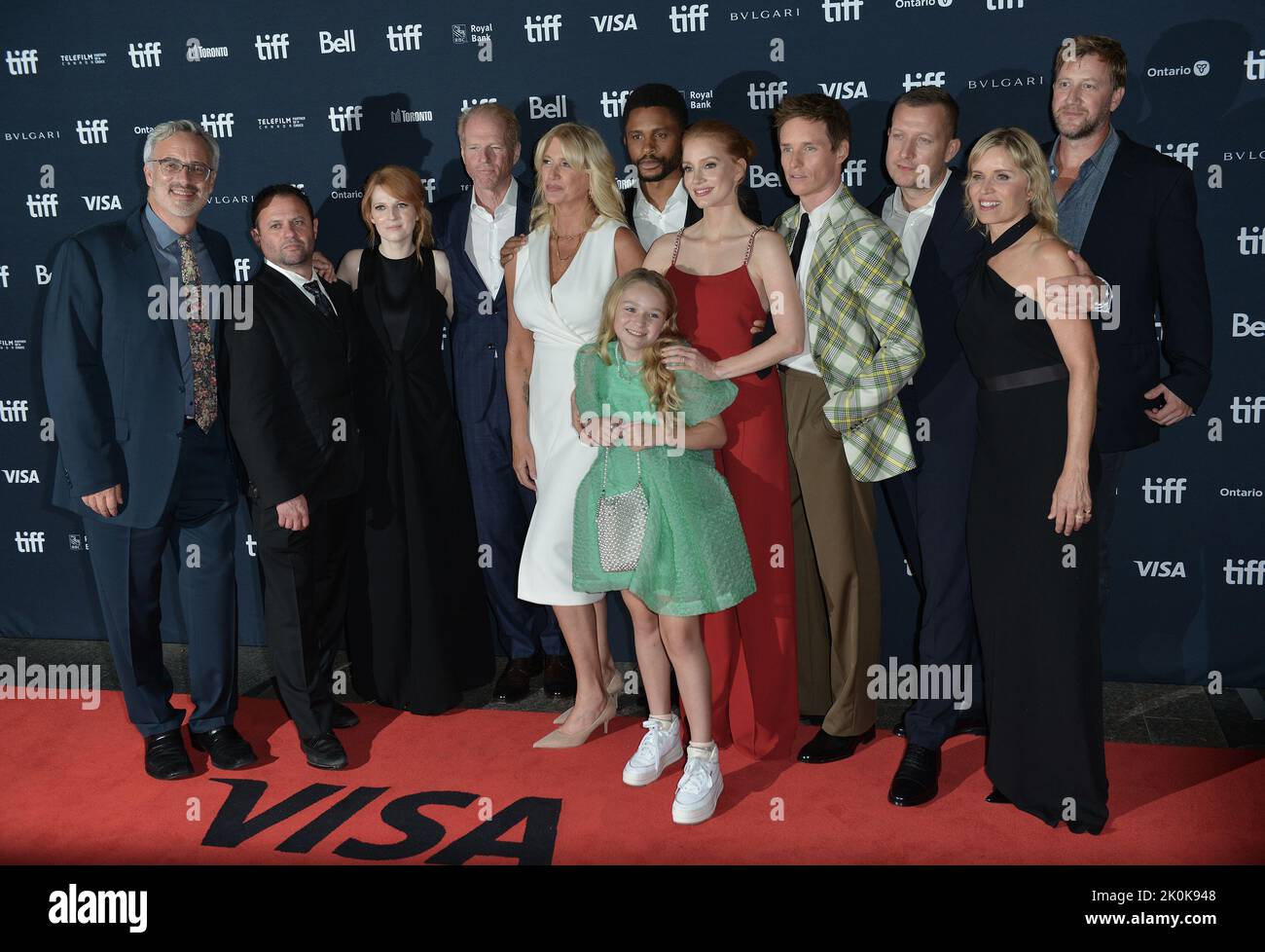 Toronto, Canada. 11th Set, 2022. Il cast e i produttori partecipano alla prima di 'The Good Nurse' al Princess of Wales Theatre durante il Toronto International Film Festival a Toronto, Canada, il 11 settembre 2022. Foto di Chris Chew/UPI Credit: UPI/Alamy Live News Foto Stock