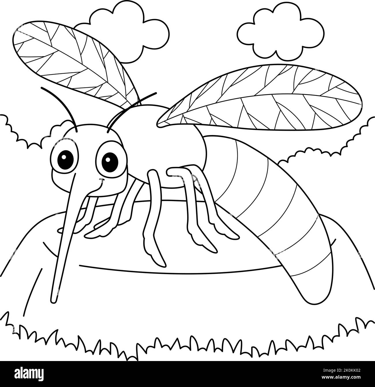 zanzare da colorare - 8 Mosquito drawing Immagini senza sfondo e Foto Stock ritagliate - Alamy