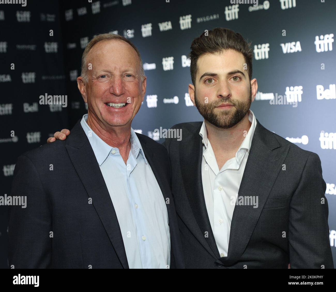 Toronto, ONTARIO. 11th Set, 2022. David Lancaster, Zachary Wigon agli arrivi per SANCTUARY Premiere al Toronto International Film Festival, Royal Alexandra Theatre, Toronto, IL 11 settembre 2022. Credit: JA/Everett Collection/Alamy Live News Foto Stock