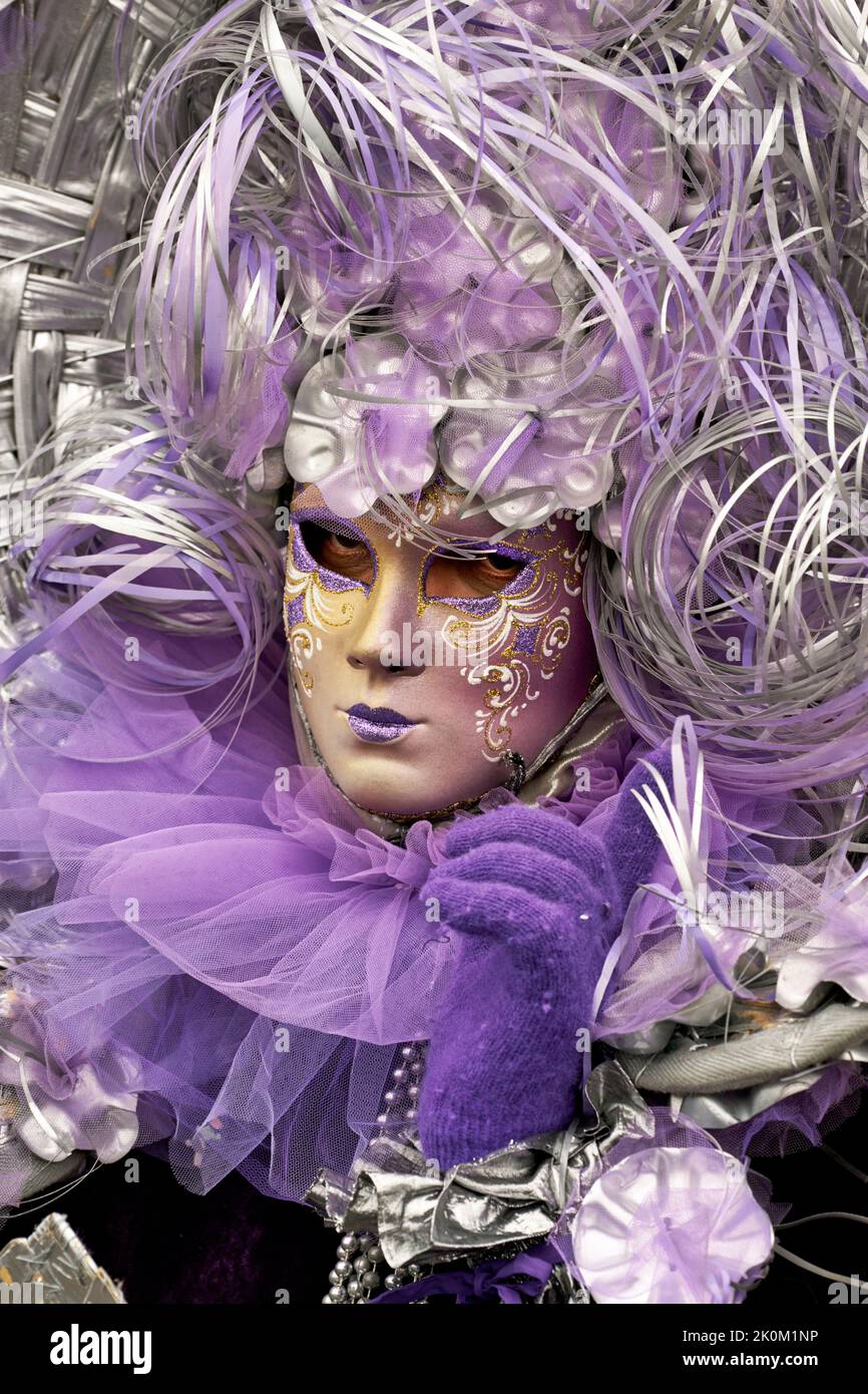 Venezia Italia. Il Carnevale Foto Stock