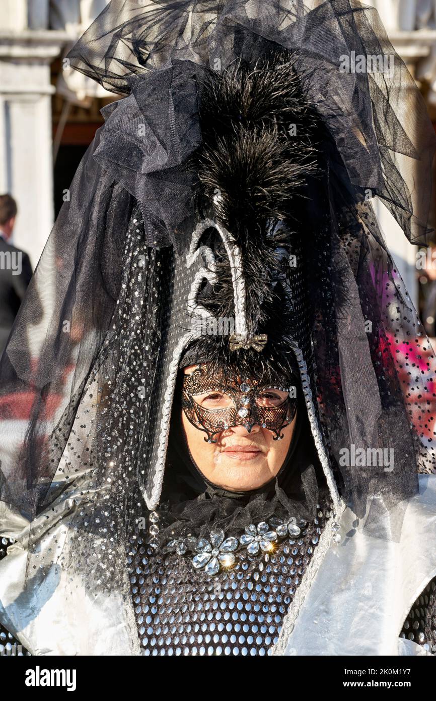 Venezia Italia. Il Carnevale Foto Stock
