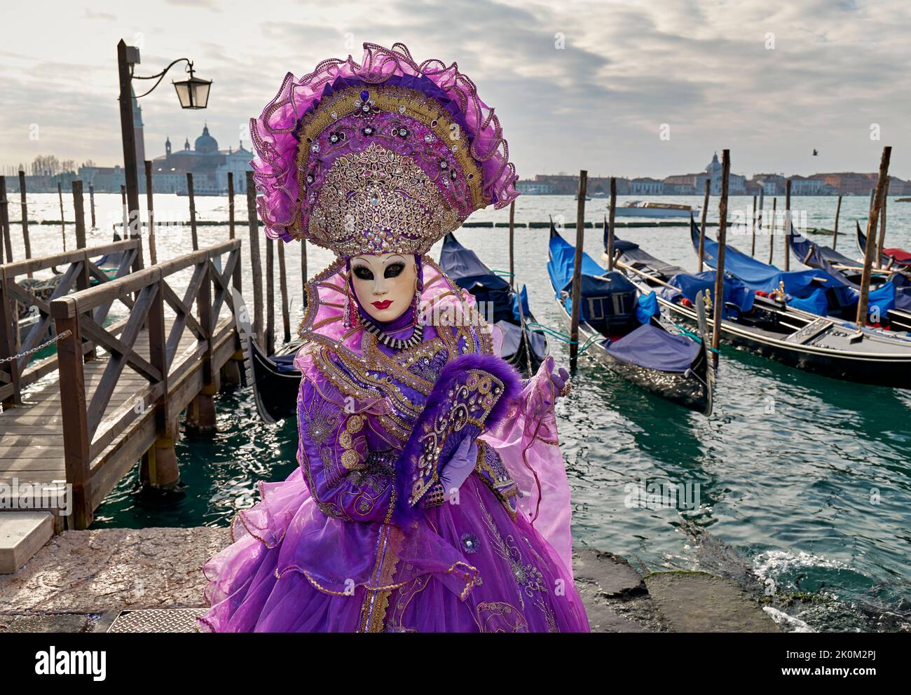 Venezia Italia. Il Carnevale Foto Stock