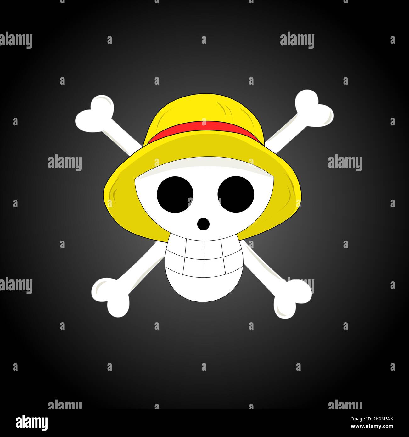 fanart di personaggi di anime di artista Foto Stock