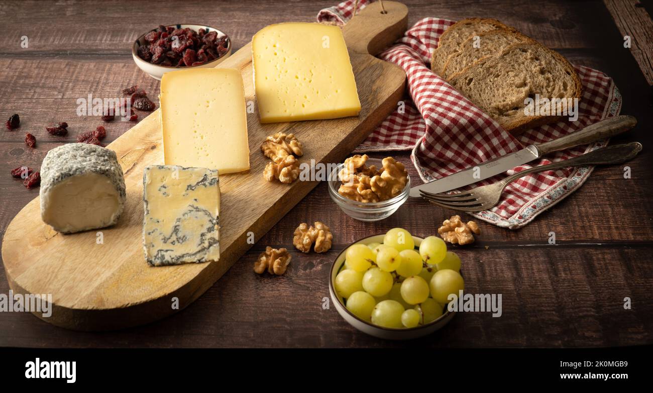 Il miglior formaggio svizzero - una cena perfekt Foto Stock