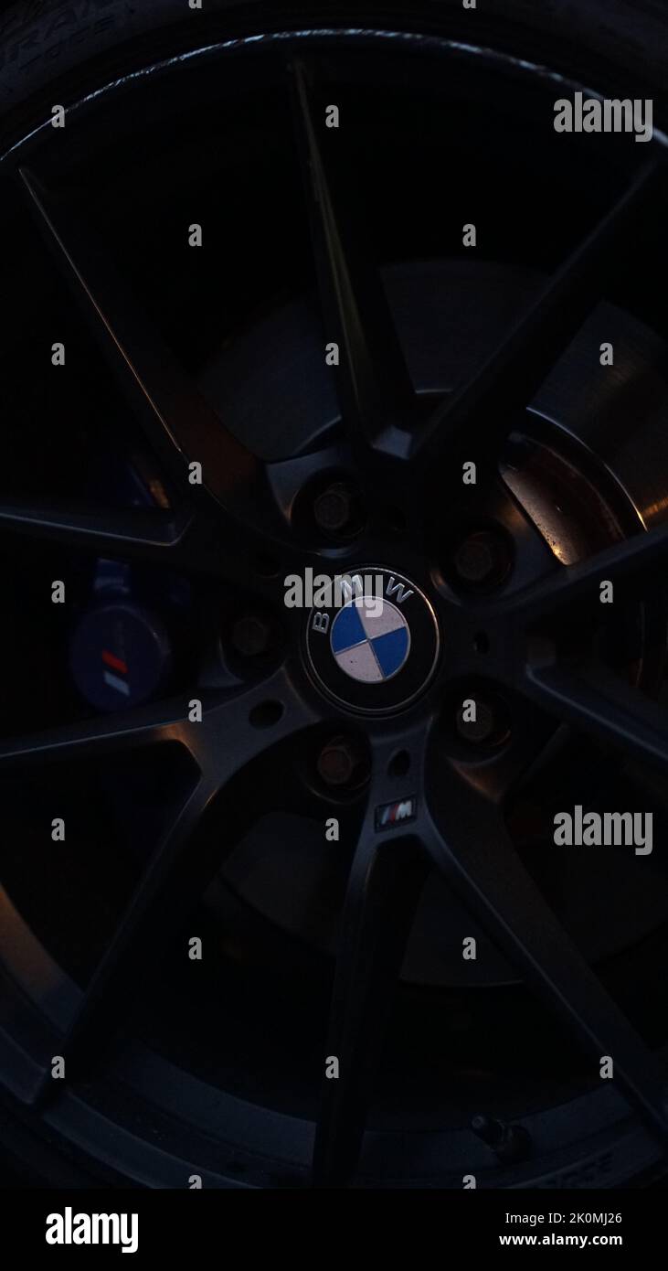 BMW Serie 3 F30 M Performance Foto Stock