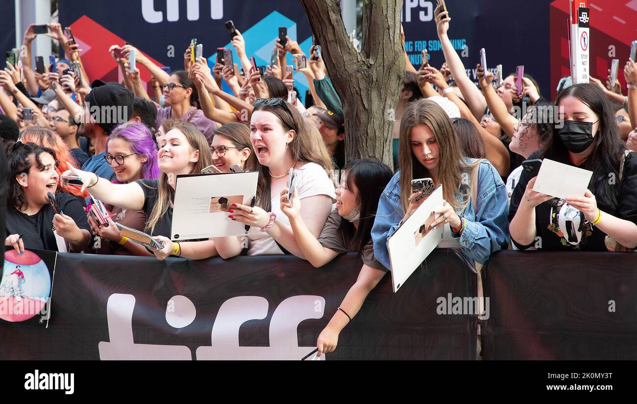 Toronto, Canada. 11th Set, 2022. Atmosfera alla "My policeman" Premiere durante il Toronto International Film Festival 2022 al Princess of Wales Theatre il 11 settembre 2022 a Toronto, Ontario. Photo: PICJER/imageSPACE Credit: Imagespace/Alamy Live News Foto Stock