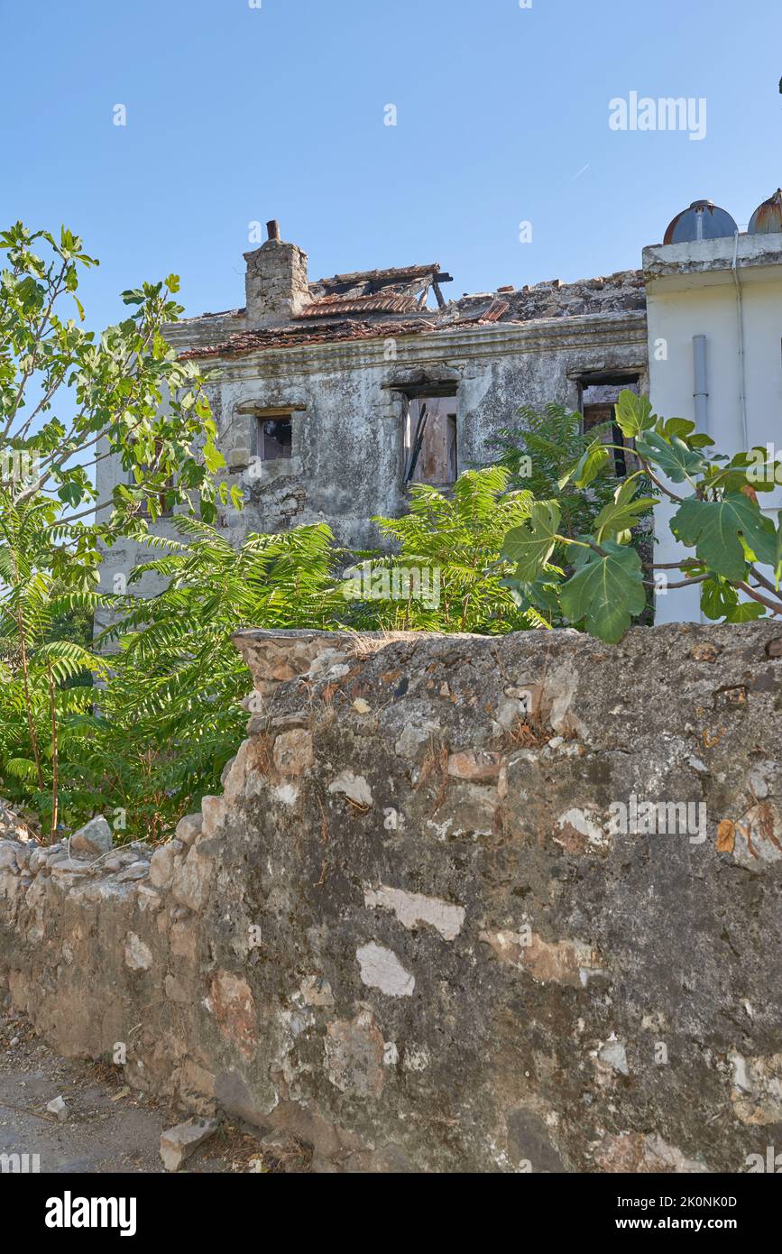 La città vecchia di Bodrum, Turchia. Foto della città vecchia di Bodrum, Turchia. Foto Stock