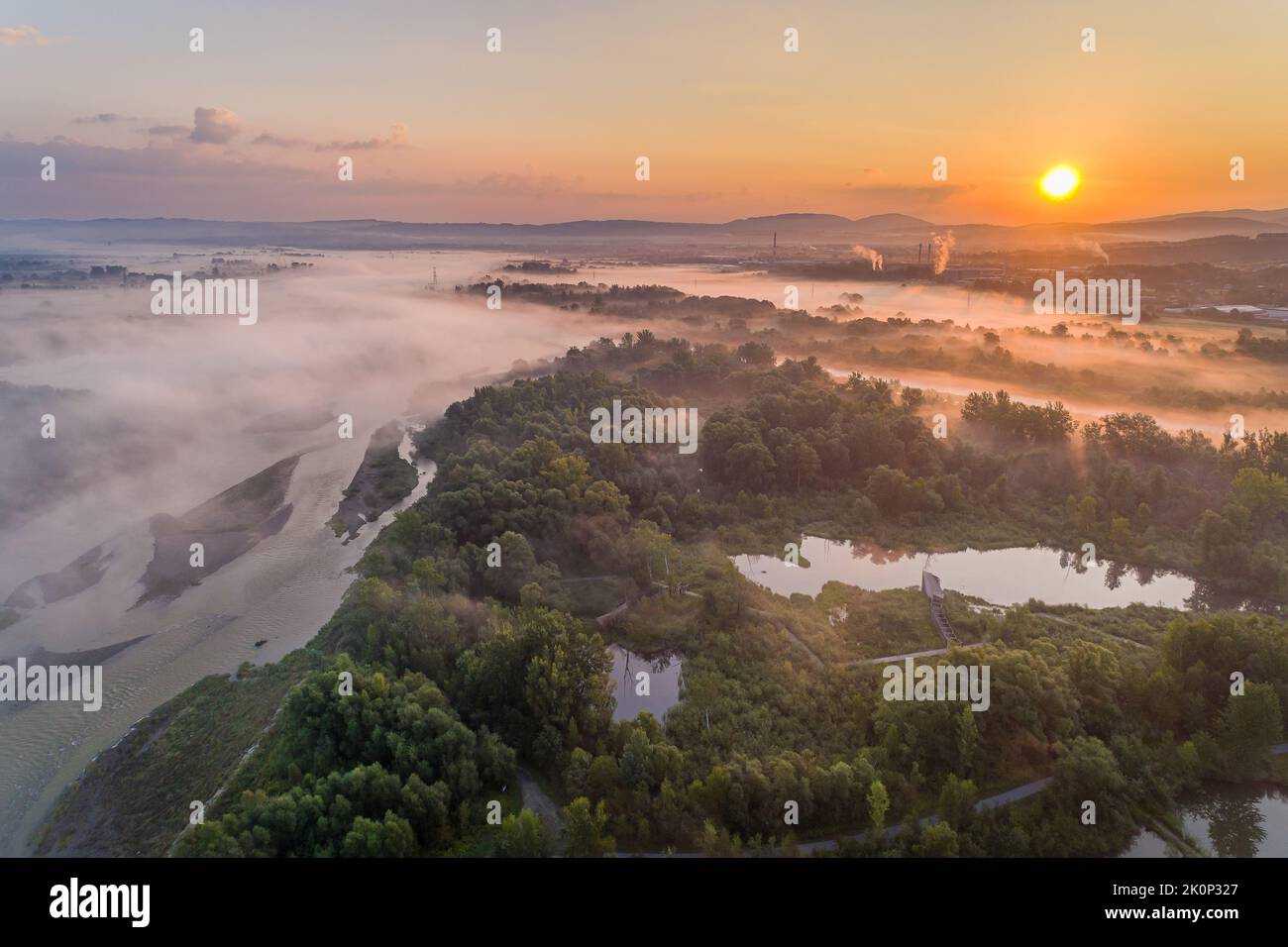 Gran parte di Św. Kingi W Starym Sączu Foto Stock