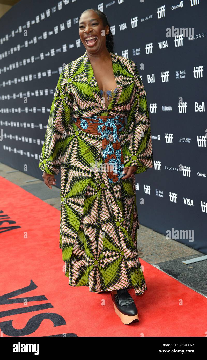 Toronto, Canada. 12th Set, 2022. Tanya Moodie partecipa alla prima edizione di "Empire of Light" al Princess of Wales Theatre durante il Toronto International Film Festival di Toronto, Canada, il 12 settembre 2022. Foto di Chris Chew/UPI Credit: UPI/Alamy Live News Foto Stock