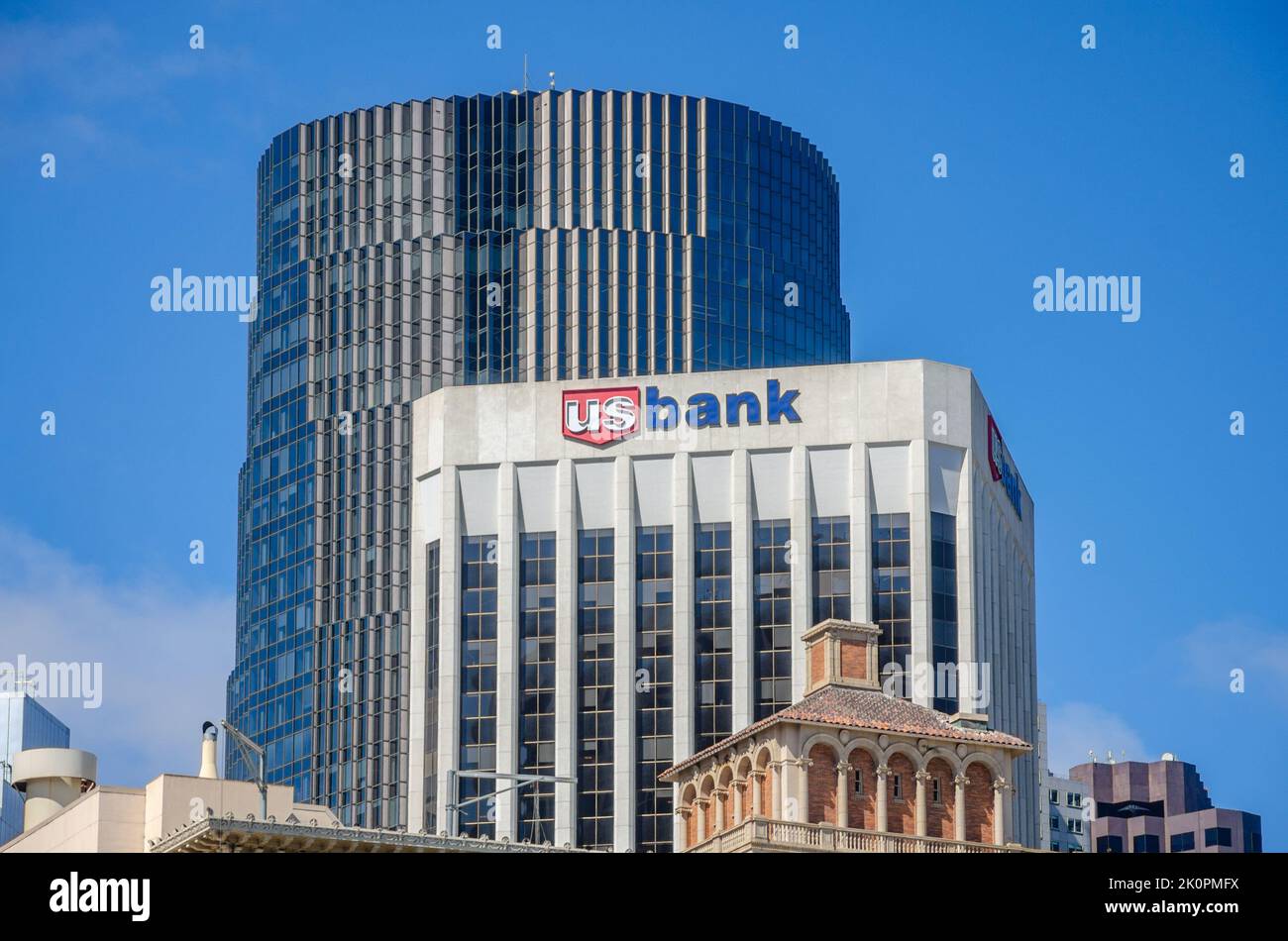 Edificio DELLA US Bank a San Francisco, California Foto Stock