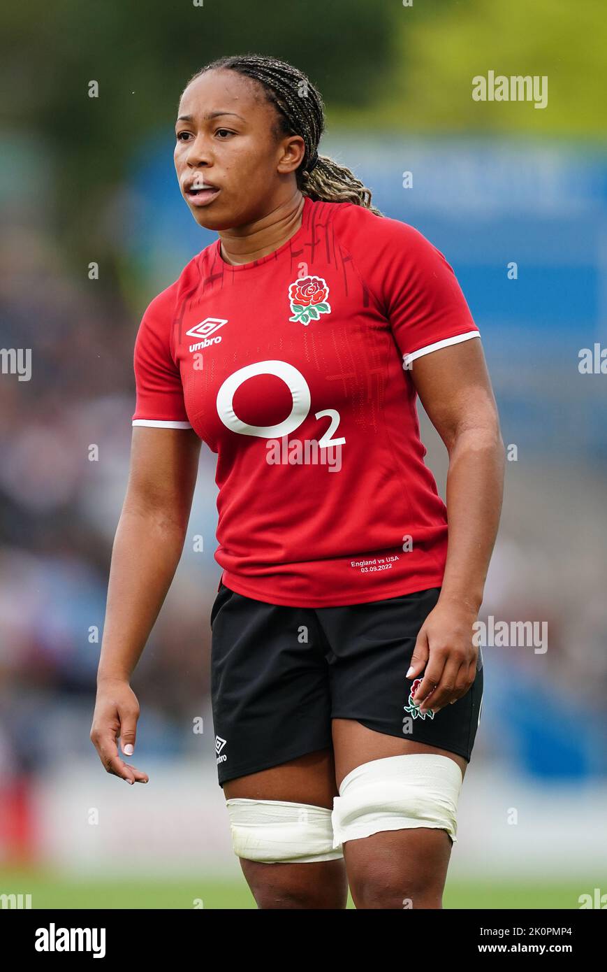 Sada Kabeya in Inghilterra durante il Women's friendly a Sandy Park, Exeter. Data immagine: Sabato 3 settembre 2022. Foto Stock