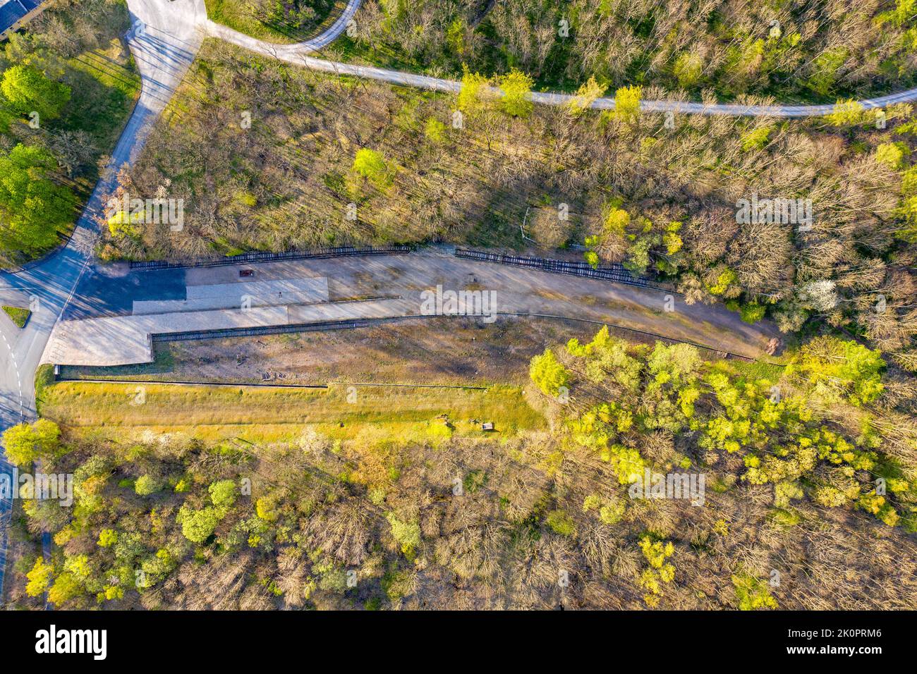 Gedenkstätte Buchenwald bei Weimar Foto Stock