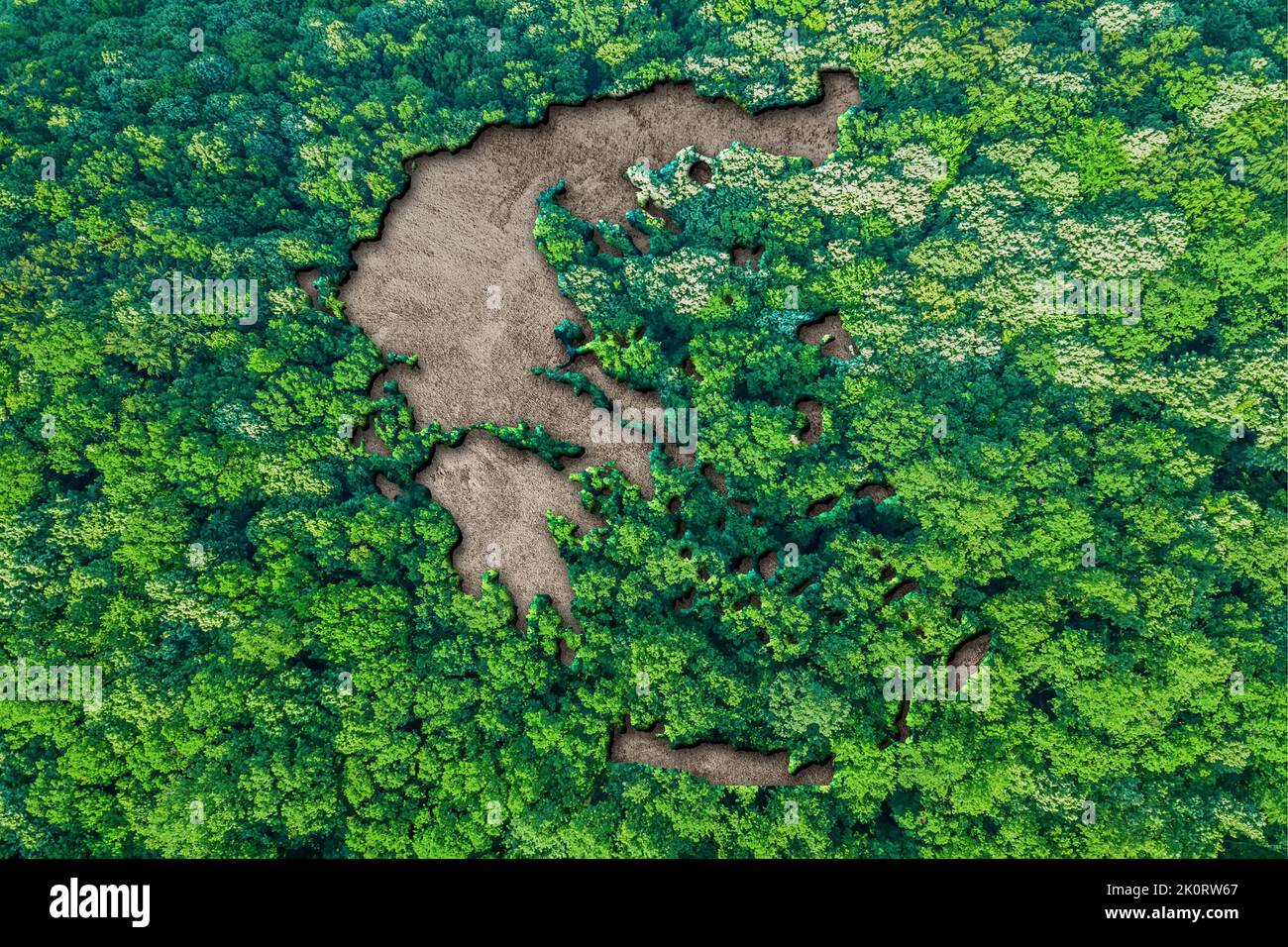 Mappa politica grecia immagini e fotografie stock ad alta risoluzione ...