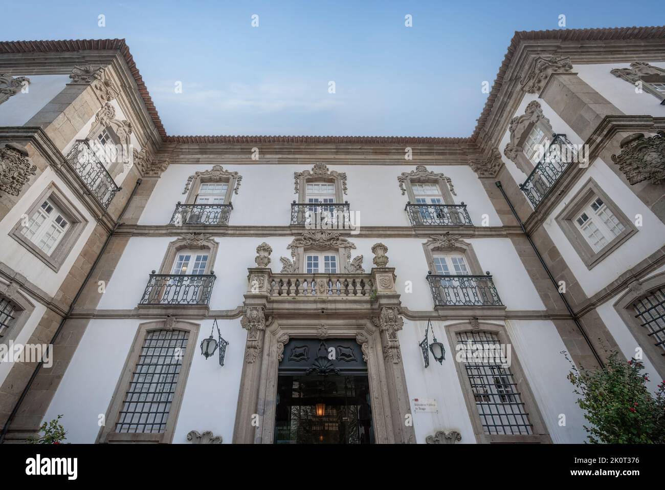 Biblioteca pubblica di Braga - Braga, Portogallo Foto Stock