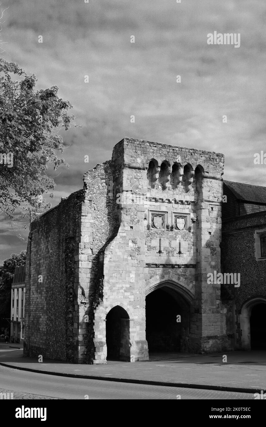 The Westgate Museum, Castle Hill, Winchester City, Hampshire County; Inghilterra; REGNO UNITO Foto Stock
