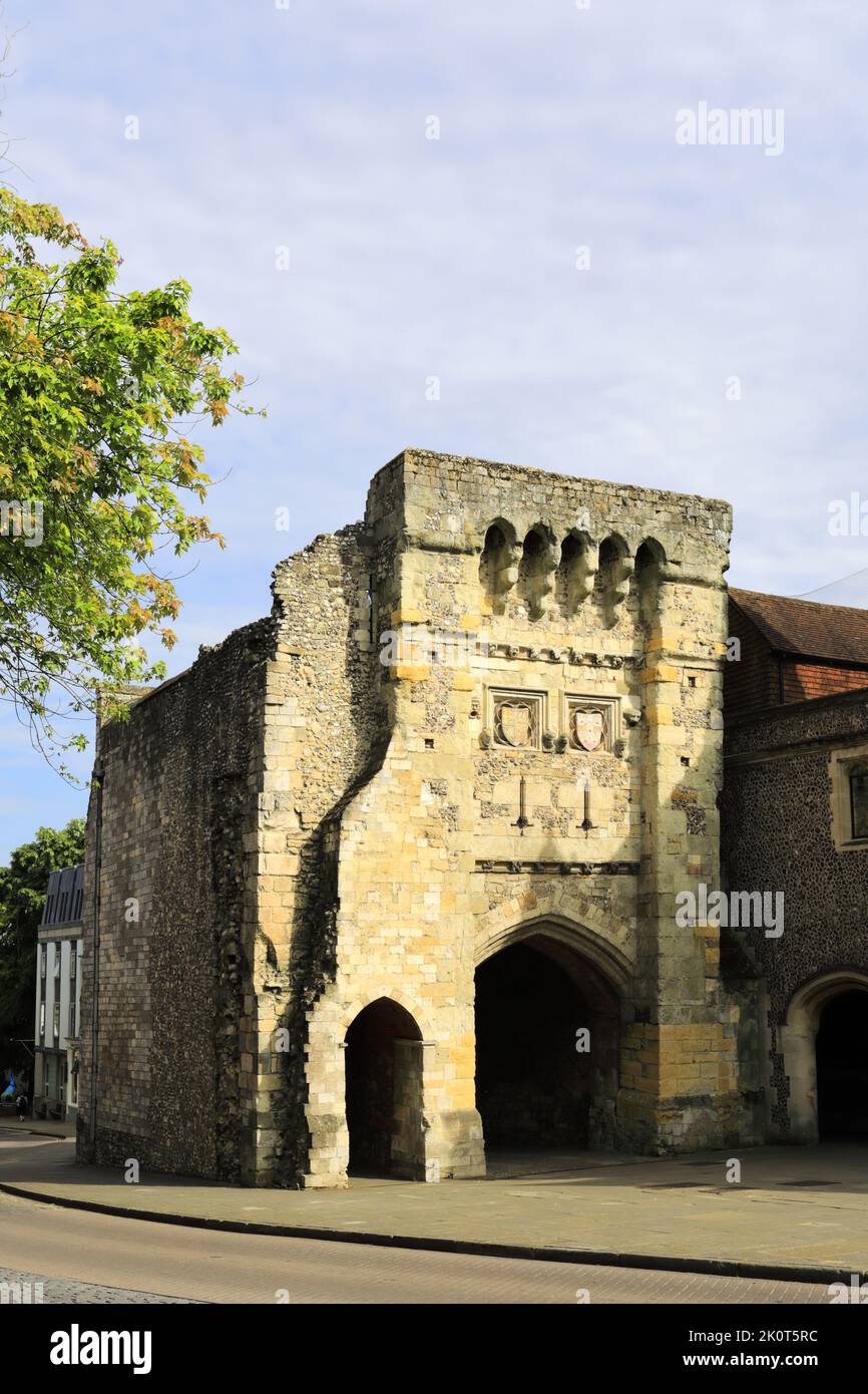 The Westgate Museum, Castle Hill, Winchester City, Hampshire County; Inghilterra; REGNO UNITO Foto Stock