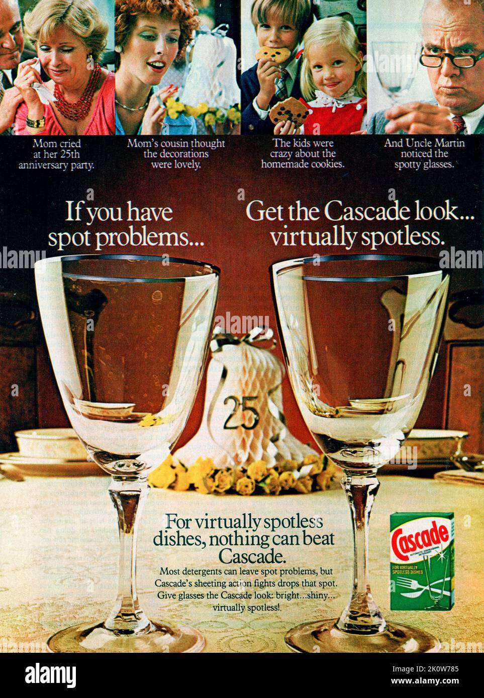 Vintage 19 May 1978 'Family Circle' magazine advert, USA Foto Stock