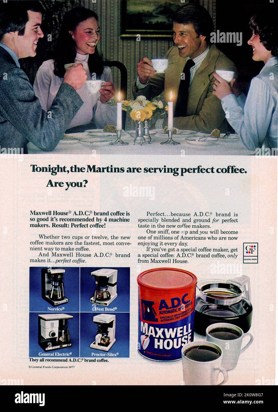 Vintage 19 May 1978 'Family Circle' magazine advert, USA Foto Stock