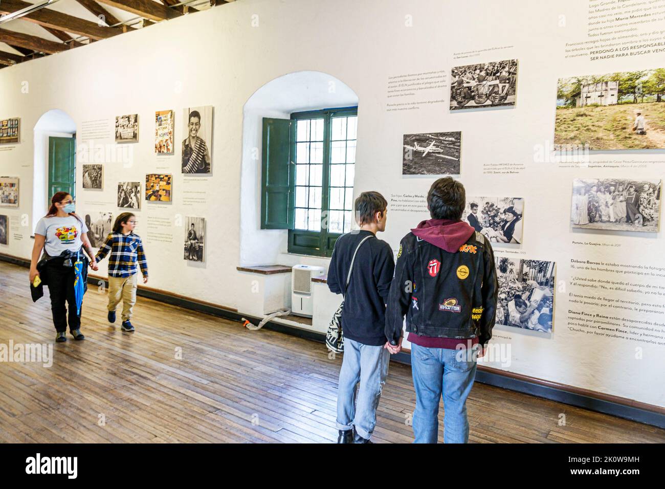 Bogotà Colombia,la Candelaria Centro Historico centro storico centrale Museo Claustro de San Augusteo Universidad Nacional de Colombia Foto Stock