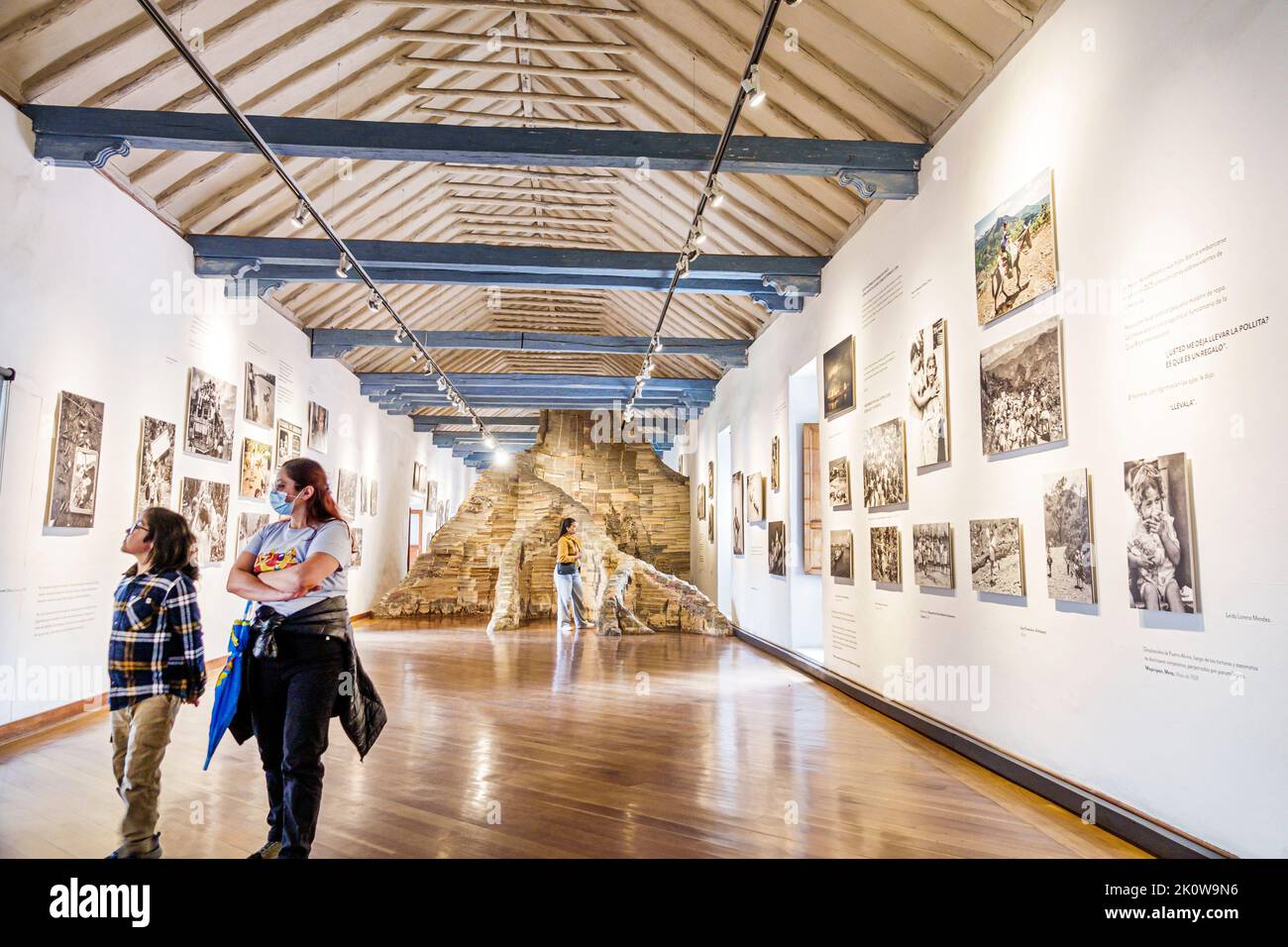 Bogotà Colombia,la Candelaria Centro Historico centro storico centrale Museo Claustro de San Augusteo Universidad Nacional de Colombia Foto Stock