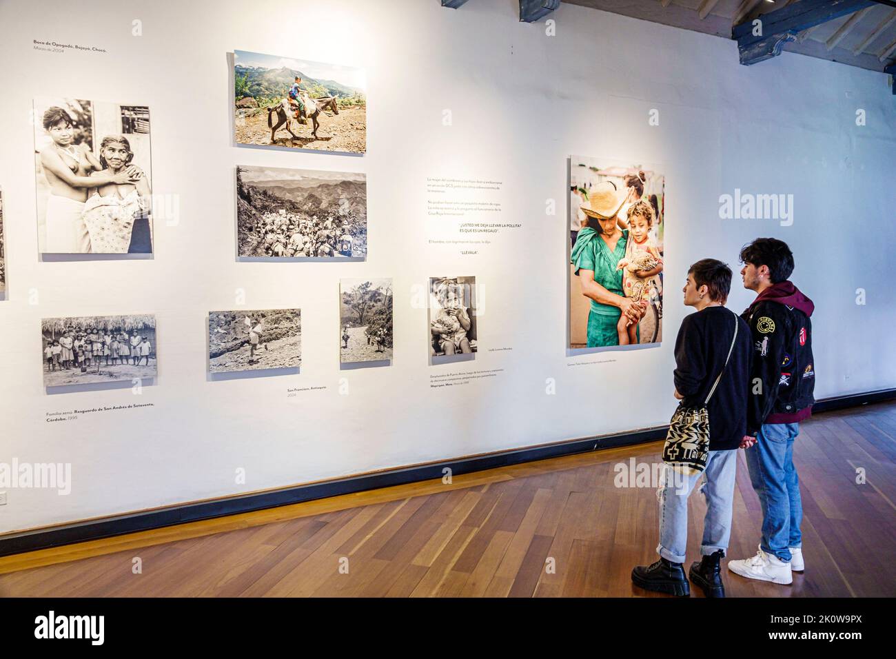 Bogotà Colombia,la Candelaria Centro Historico centro storico centrale Museo Claustro de San Augusteo Universidad Nacional de Colombia Foto Stock