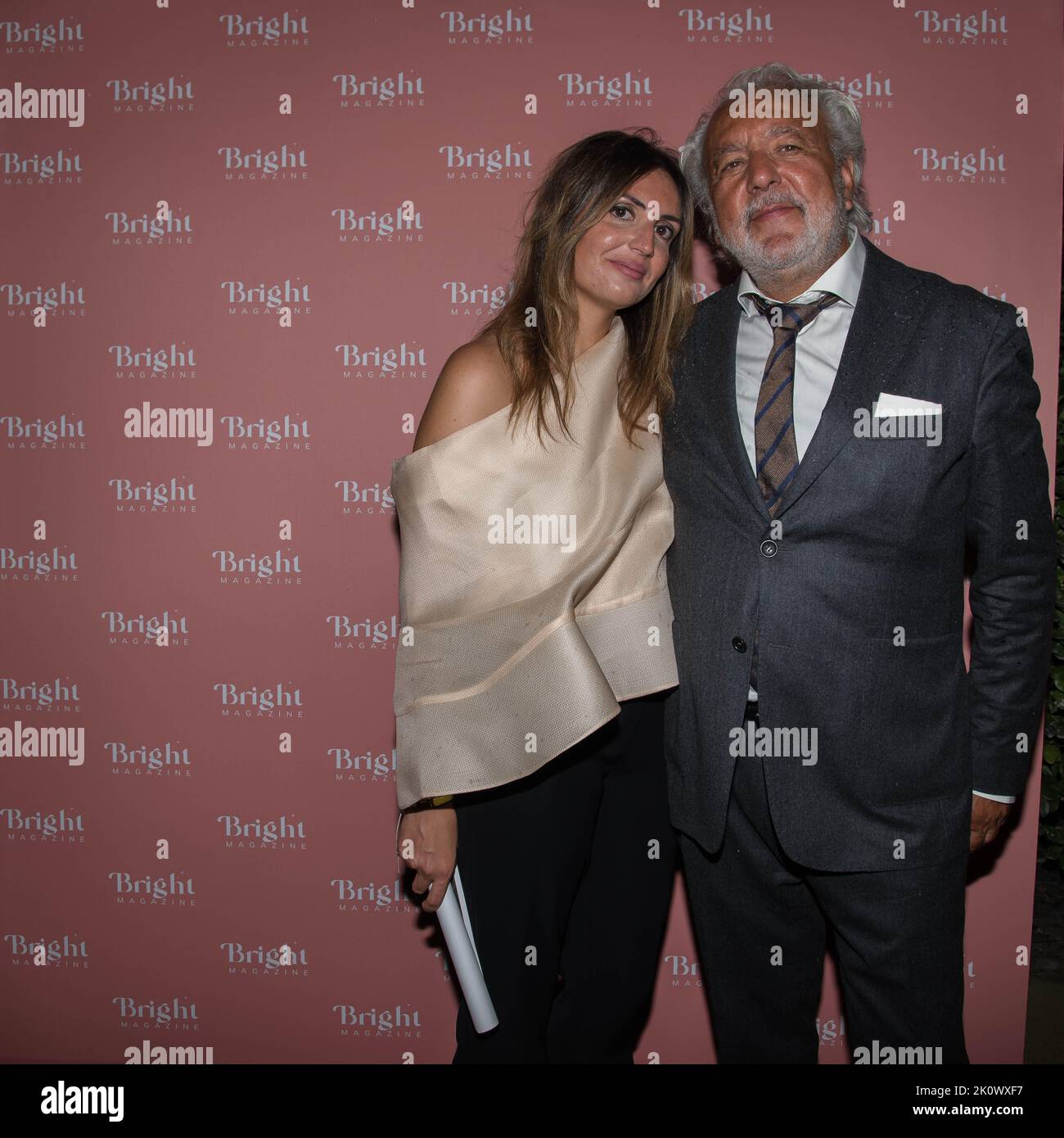 Soirée de lancement du magazine ' Bright Magazine ', à Paris France, 13 settembre 2022. Foto Stock