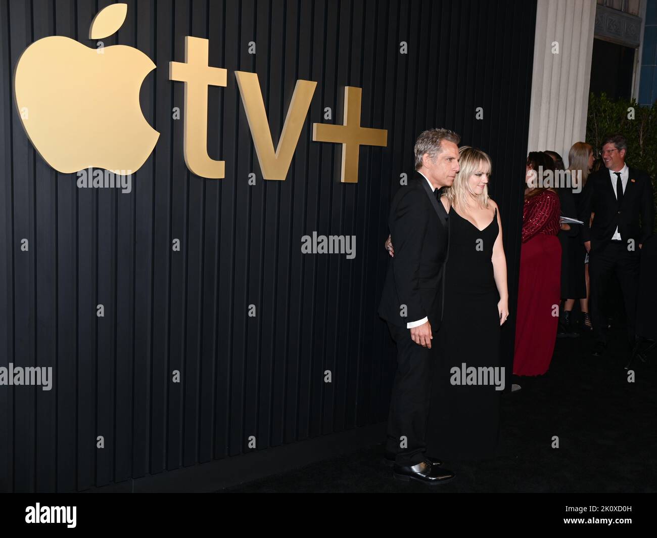 12 settembre 2022, Hollywood, California, USA: Ben Stiller ed Ella Olivia Stiller partecipano alla Apple TV+ Primetime Emmy Party. (Credit Image: © Billy Bennight/ZUMA Press Wire) Foto Stock