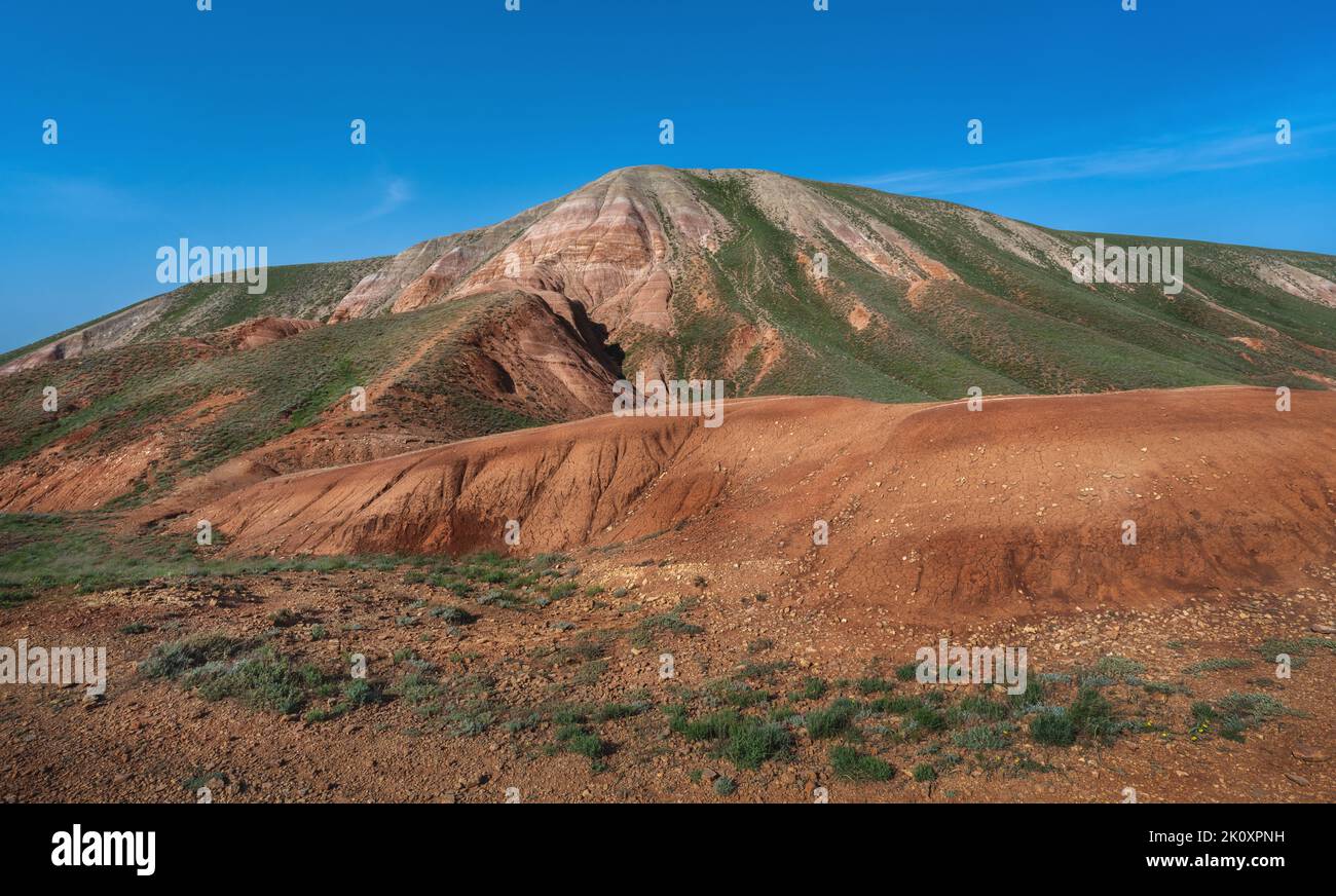 Monte Bolshoe Bogdo, regione di Astrakhan, riserva Bogdinsky-Baskunchaksky Foto Stock