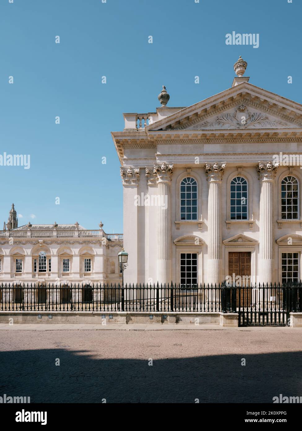La Senate House è un edificio del 1720s dell'Università di Cambridge in Cambridge Cambridgeshire Inghilterra UK Foto Stock