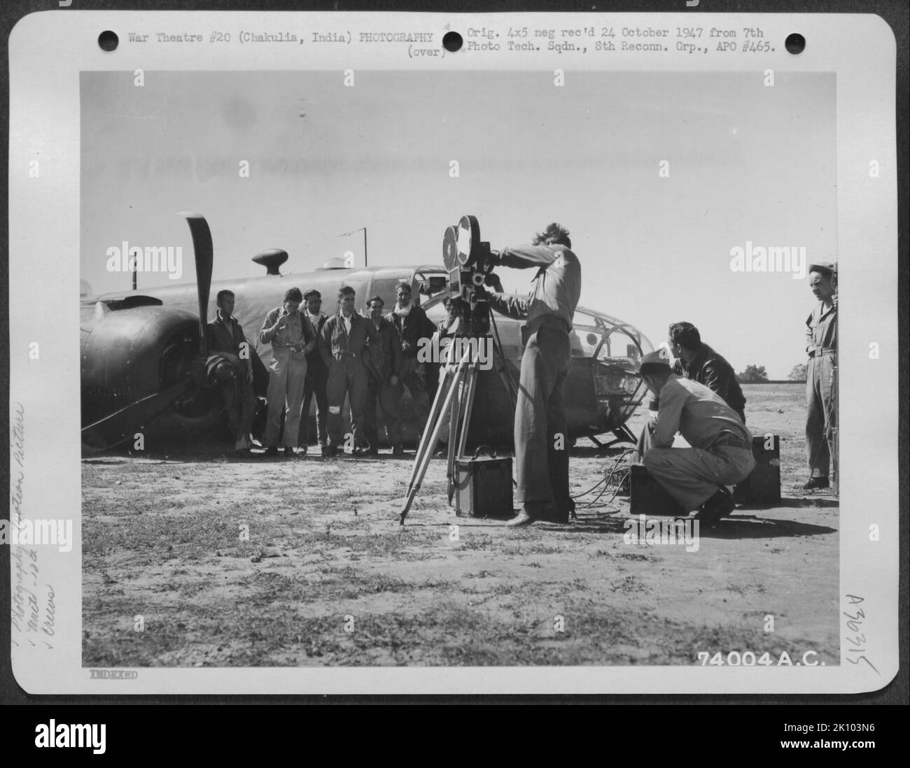 Aerei, Birmania, India & FOTOGRAFIA, MOTIONPICTURES guerra Foto Stock