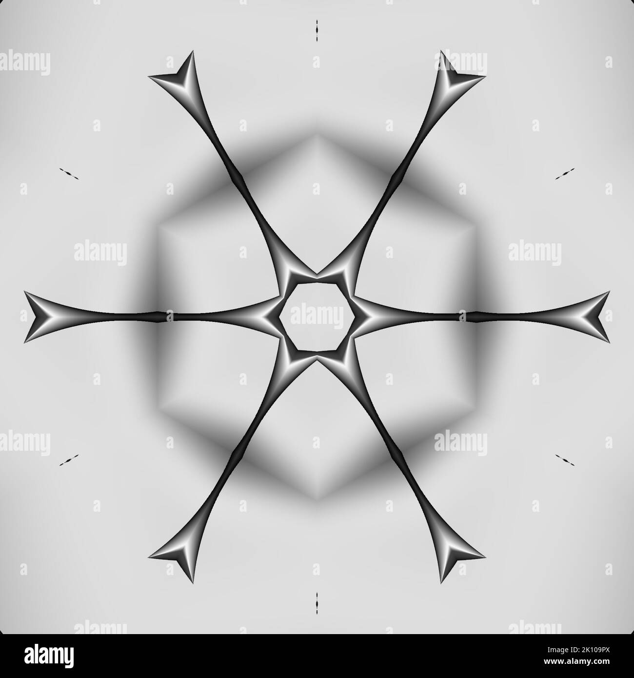 Astratto sfondo frattale Fairy Infinite Spirals immagine generata dal computer. Bellissimo sfondo astratto per carta da parati. Grafica digitale frattale per Foto Stock