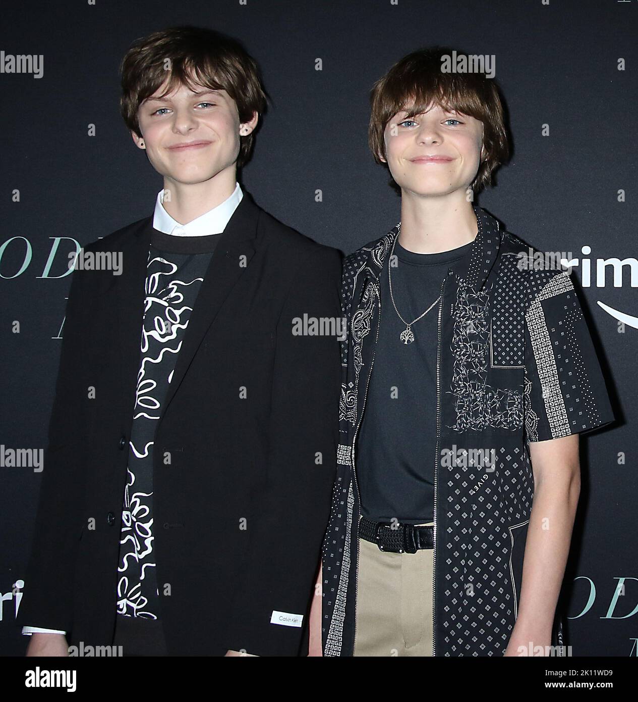 New York, Stati Uniti. Settembre 14 2022 Cameron Crovetti, Nicholas Crovetti attrnd prime Video prima di Good Night Mommy al Metrograph di New York 14 settembre 2022 Credit:RW/MediaPunch Credit: MediaPunch Inc/Alamy Live News Foto Stock