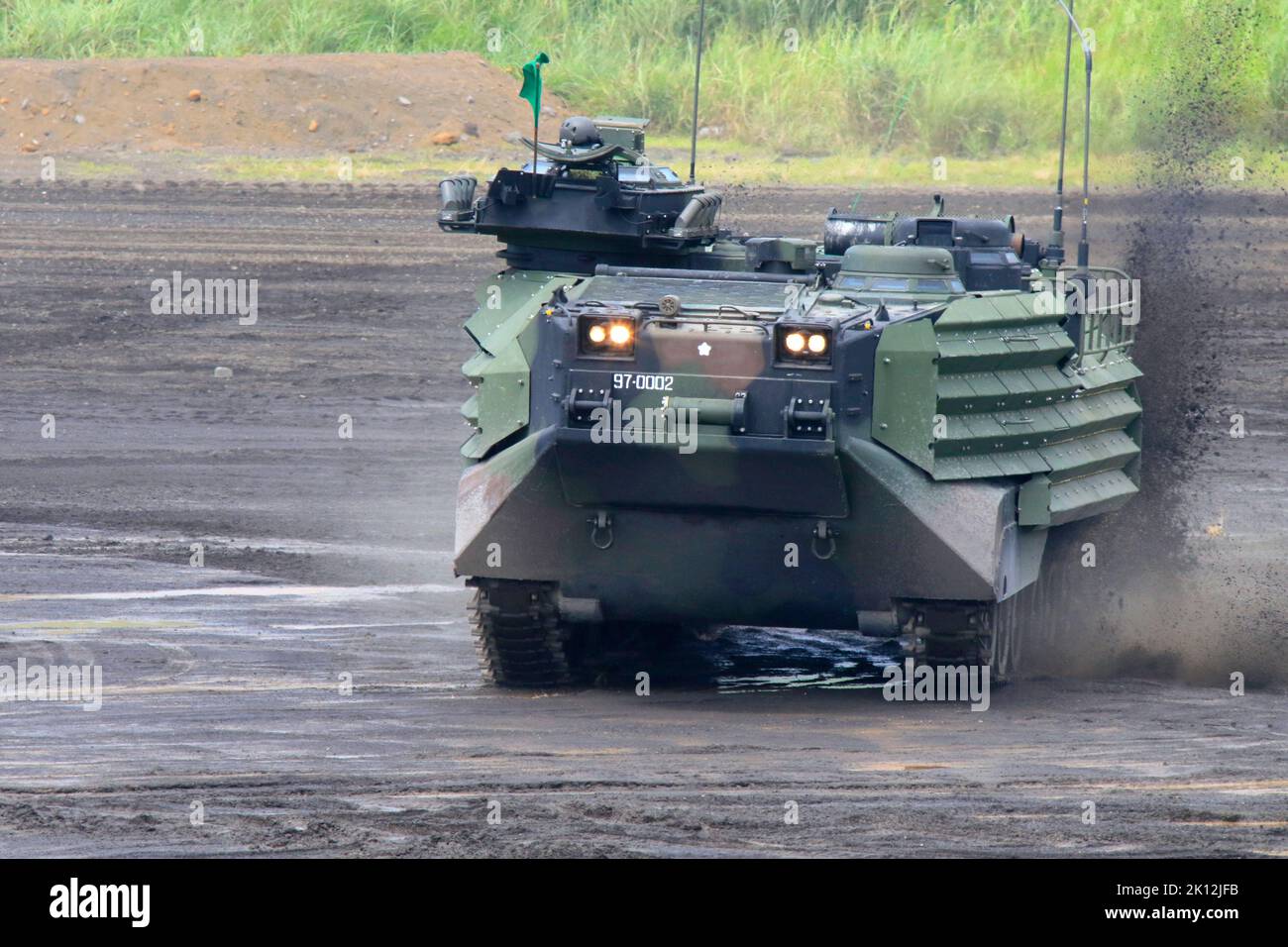 AAV7 Assault veicolo anfibio di JGSDF Foto Stock
