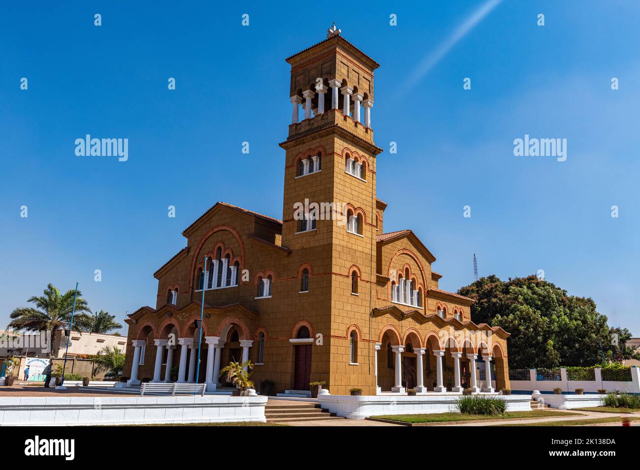 Chiesa Ortodossa, Lubumbashi, Repubblica Democratica del Congo, Africa Foto Stock