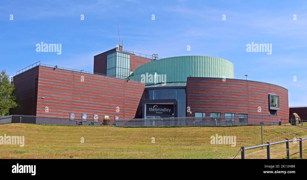 The Brindley Theatre, High Street, Runcorn, Halton, Cheshire, INGHILTERRA, REGNO UNITO, WA7 1BG Foto Stock
