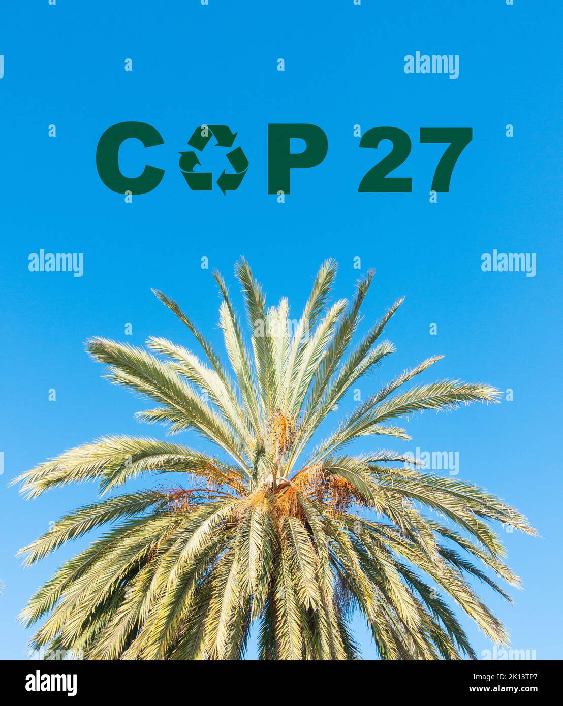 COP 27, immagine concettuale di Sharm el-Sheikh. Foto Stock