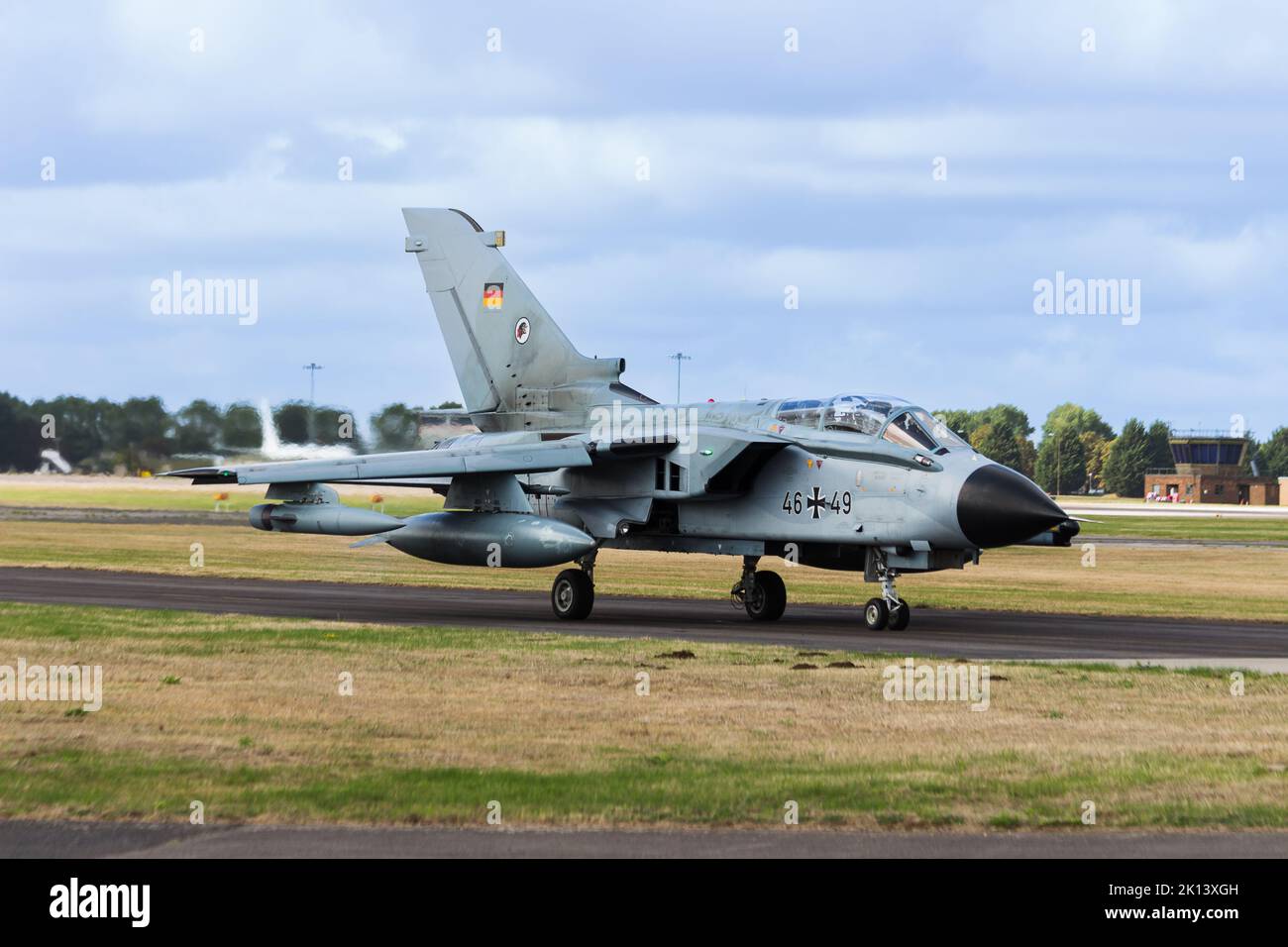 Tedesco Tornado 46+49 in taxi, preso il 7th settembre 2022. Foto Stock