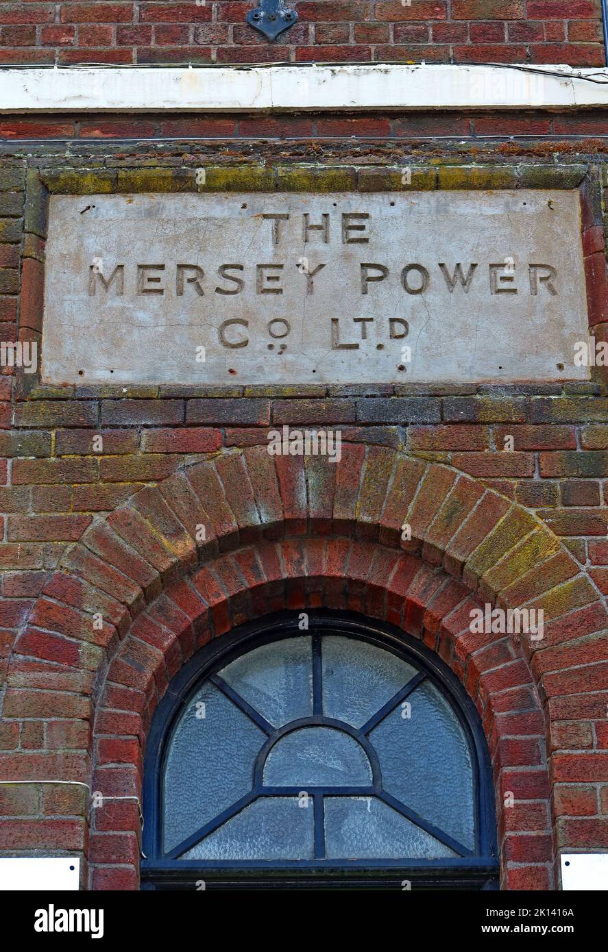 Uffici della Mersey Power Company Limited, in Runcorn, Halton, Cheshire, Inghilterra, REGNO UNITO, WA7 1JH Foto Stock