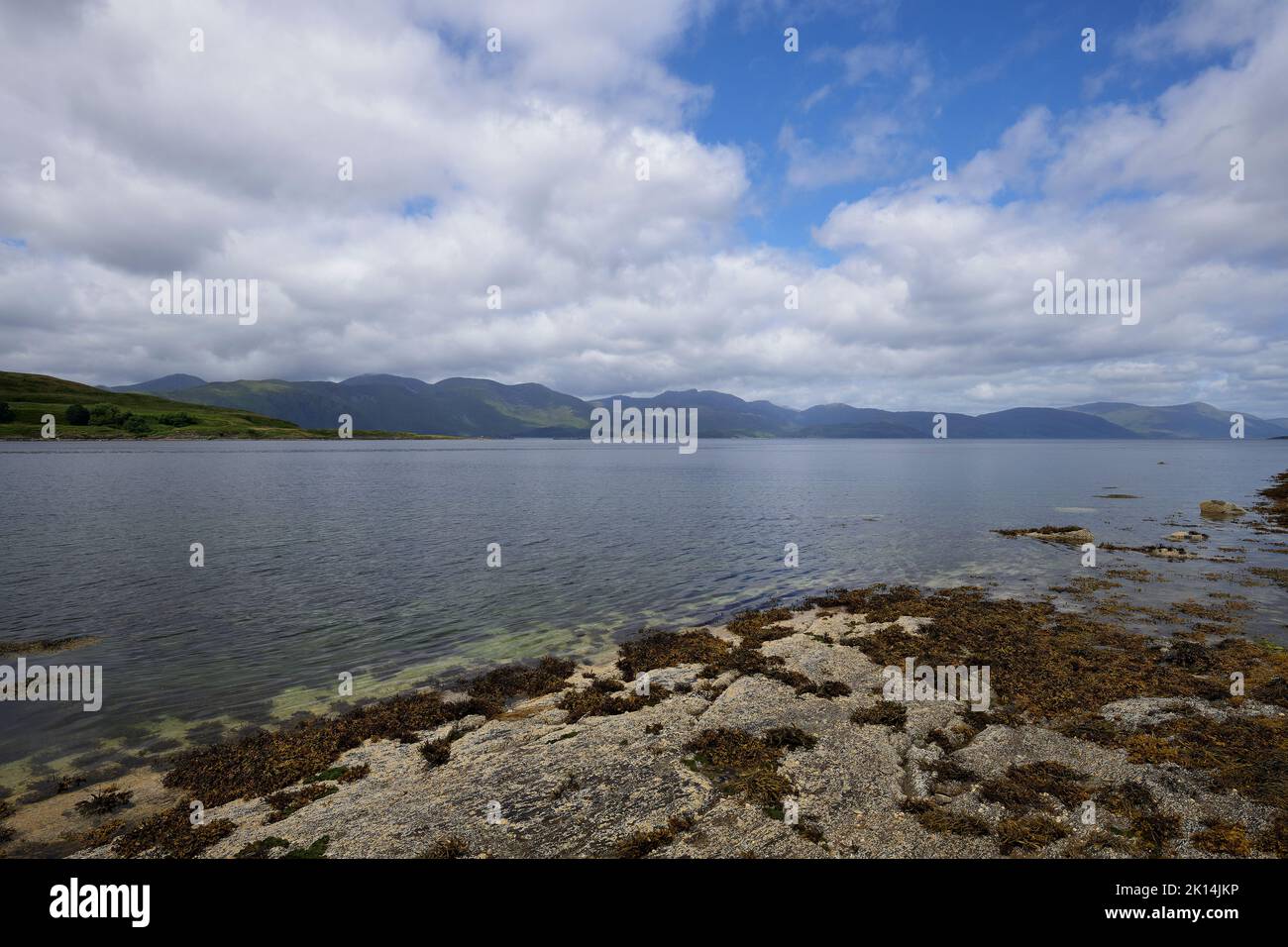Loch Leven, Scozia Foto Stock