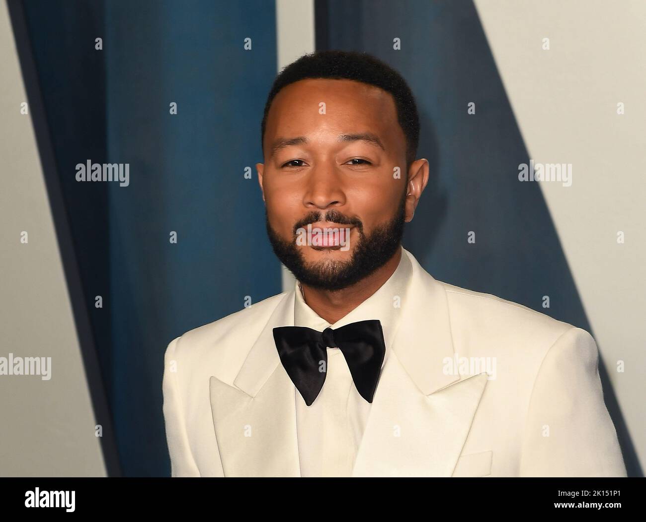 John Legend partecipa al Vanity Fair Oscar Party del 2022, ospitato da Radhika Jones al Walis Annenberg Center for the Performing Arts il 27 marzo 2022 in B. Foto Stock