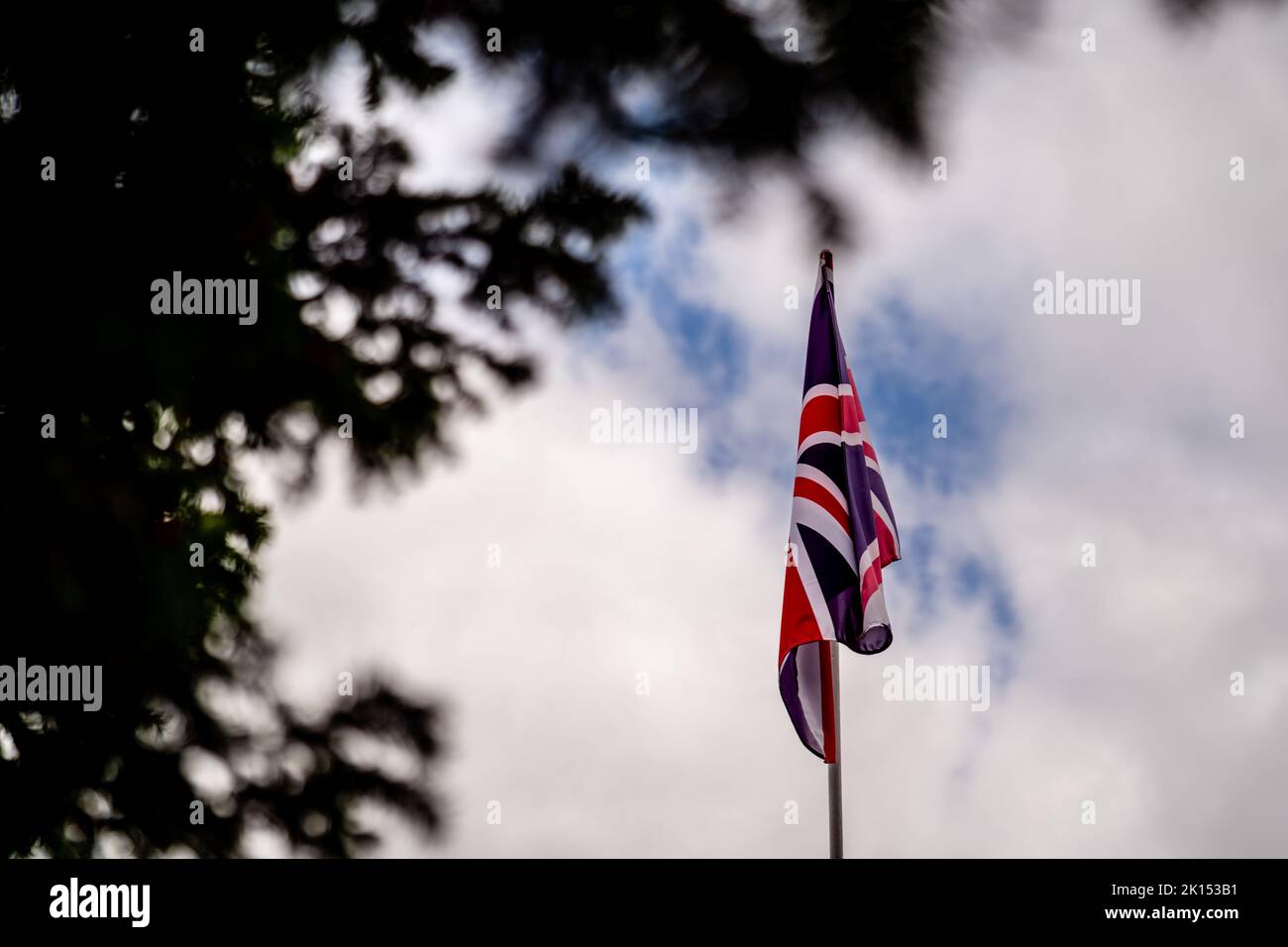 Bandiera di Union Jack - Gran Bretagna Foto Stock