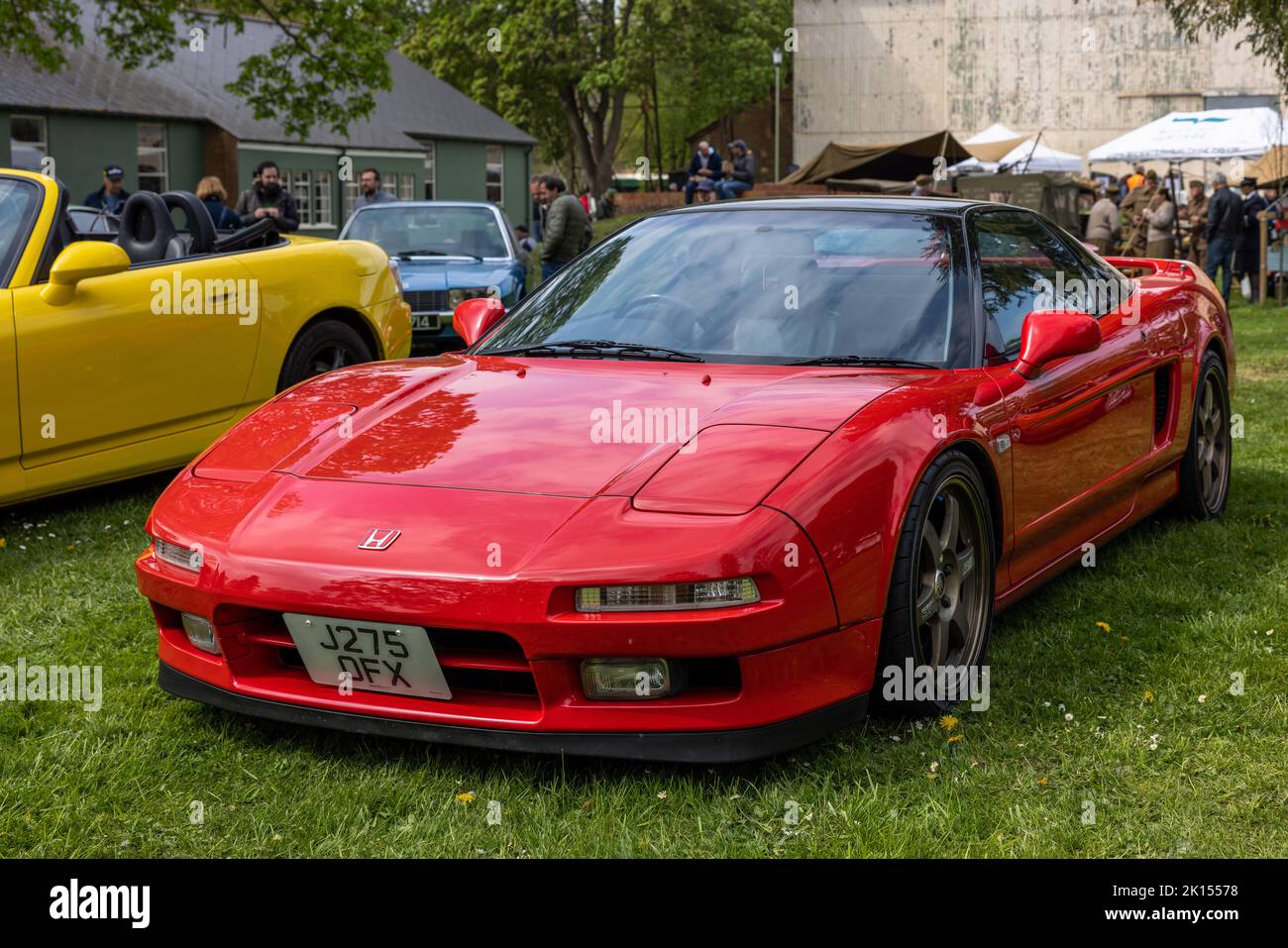 1991 Honda NSX ‘J275 OFX’ in mostra allo Scramble di giugno tenutosi presso il Bicester Heritage Centre il 23rd aprile 2022 Foto Stock