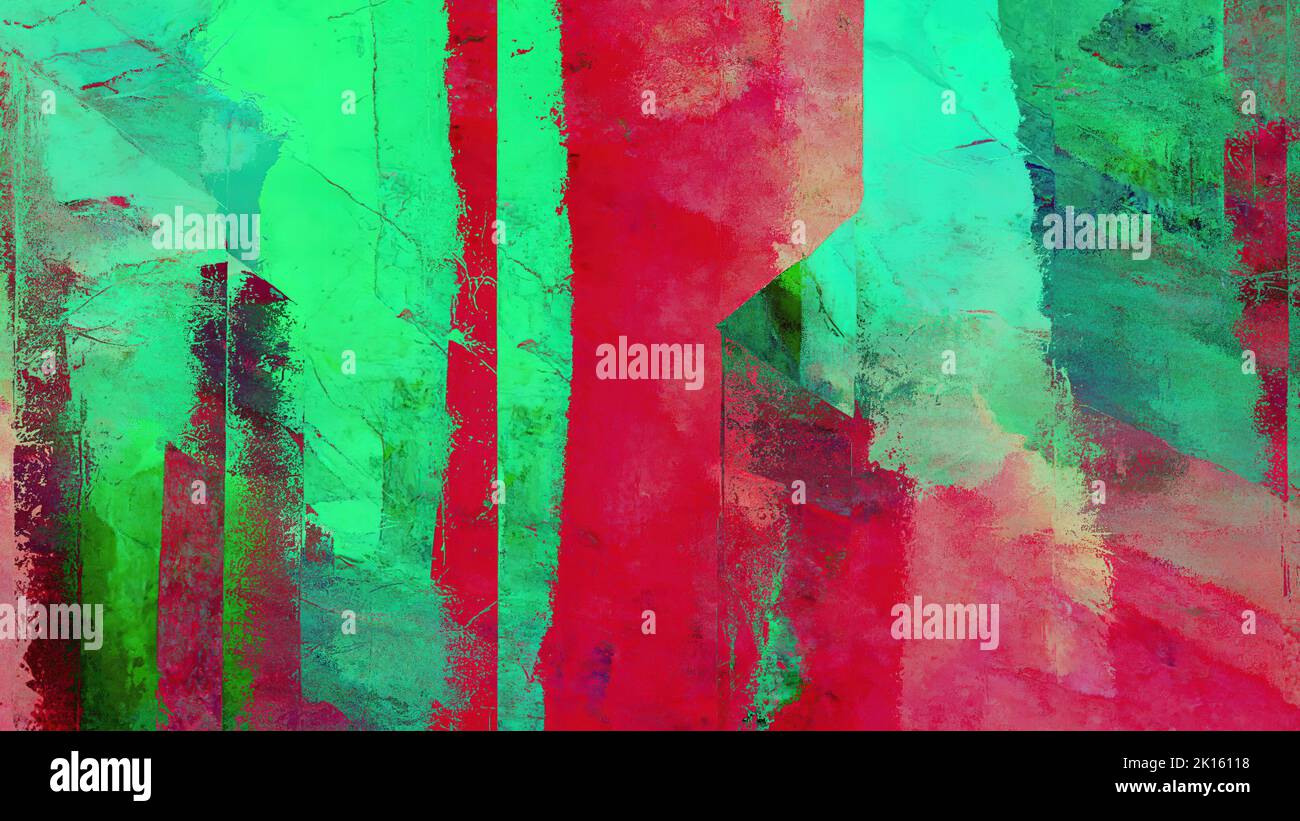 Sovrapposizione di sfondo con disturbi, disturbo distorto, imitazione delle interferenze. Foto Stock