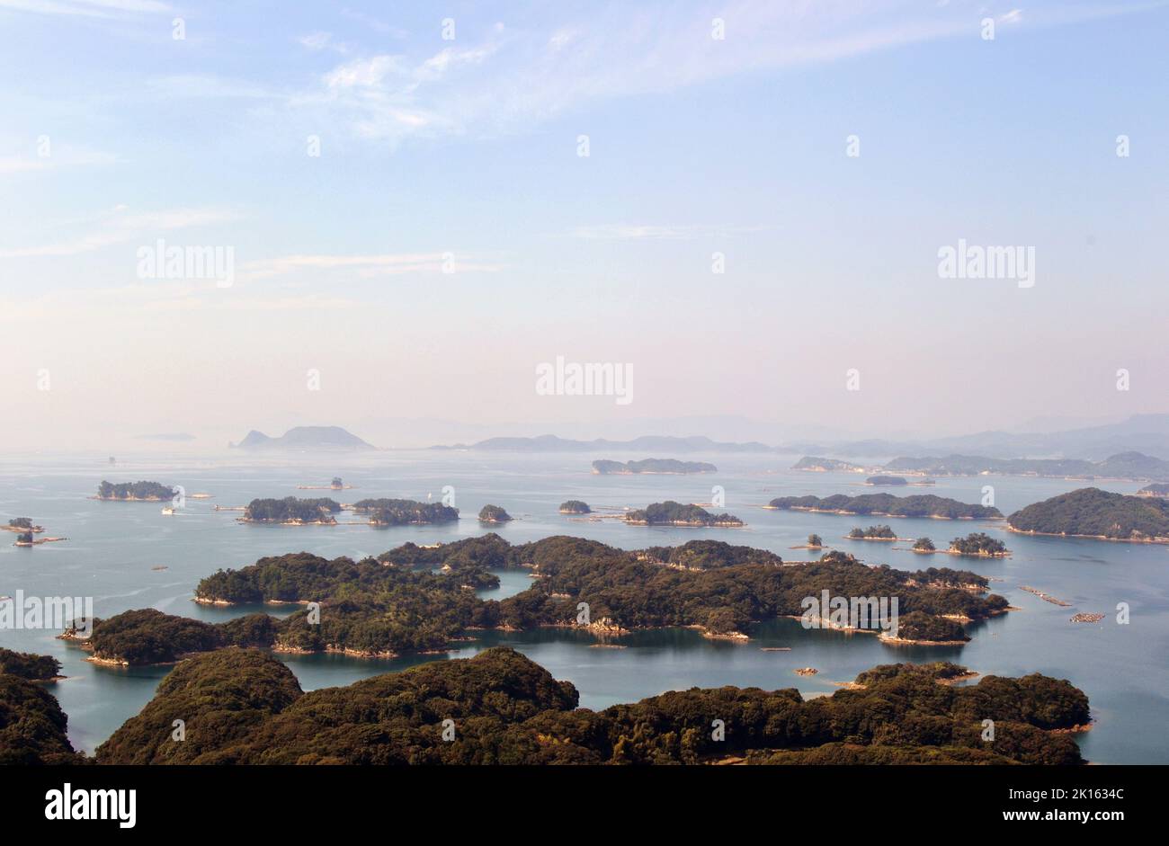 Vista dall'alto di 99 isole Foto Stock
