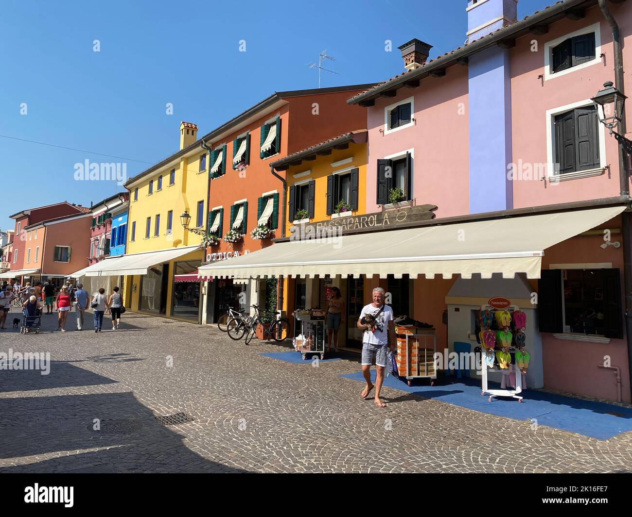 Caorle Resort in Italia Foto Stock