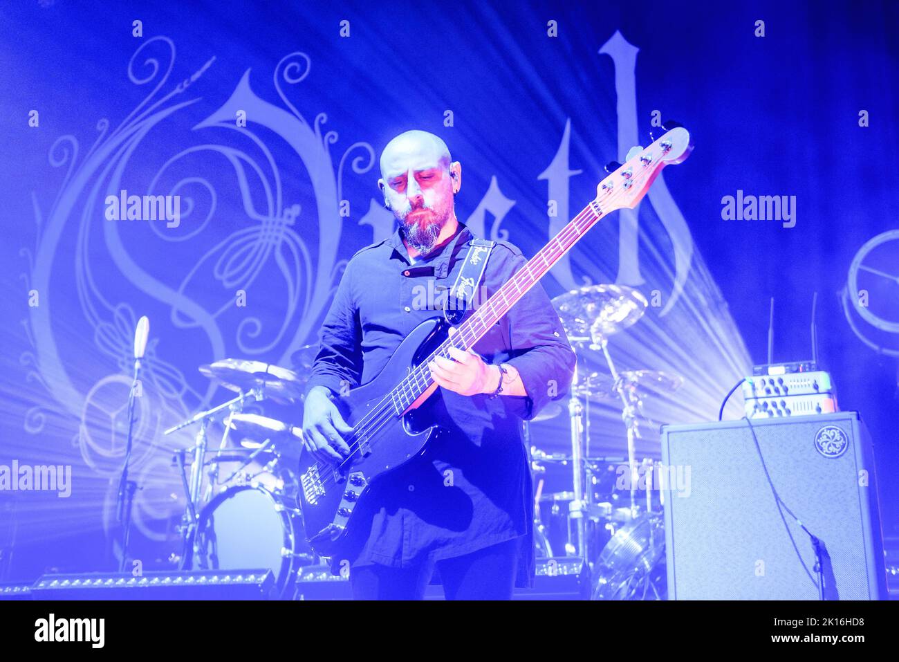 Riga, Lettonia. 15th Set, 2022. La band svedese OPETH suona al Palladium riga. Credit: Gints Ivuskans/Alamy Live News Foto Stock