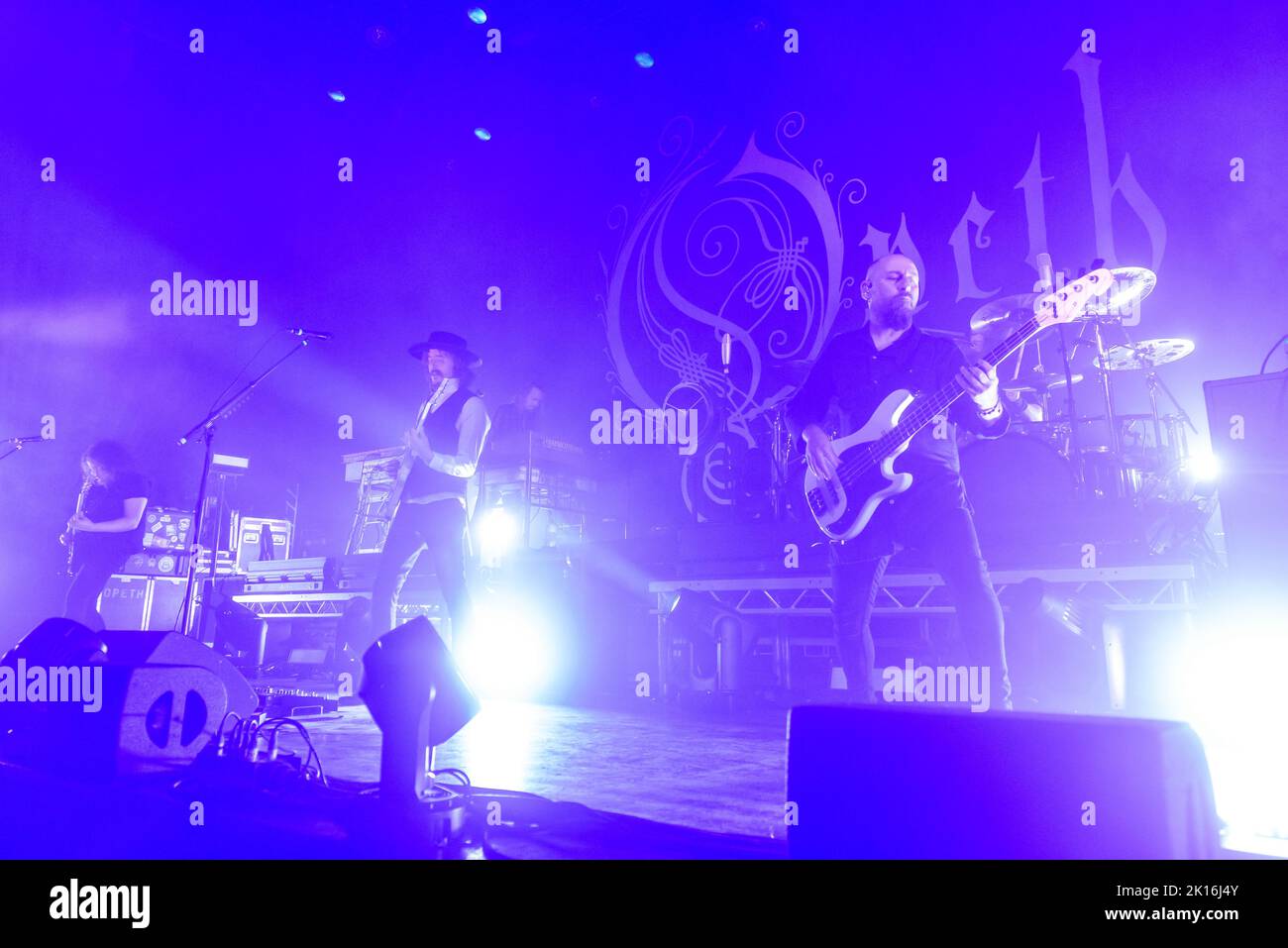 Riga, Lettonia. 15th Set, 2022. La band svedese OPETH suona al Palladium riga. Credit: Gints Ivuskans/Alamy Live News Foto Stock