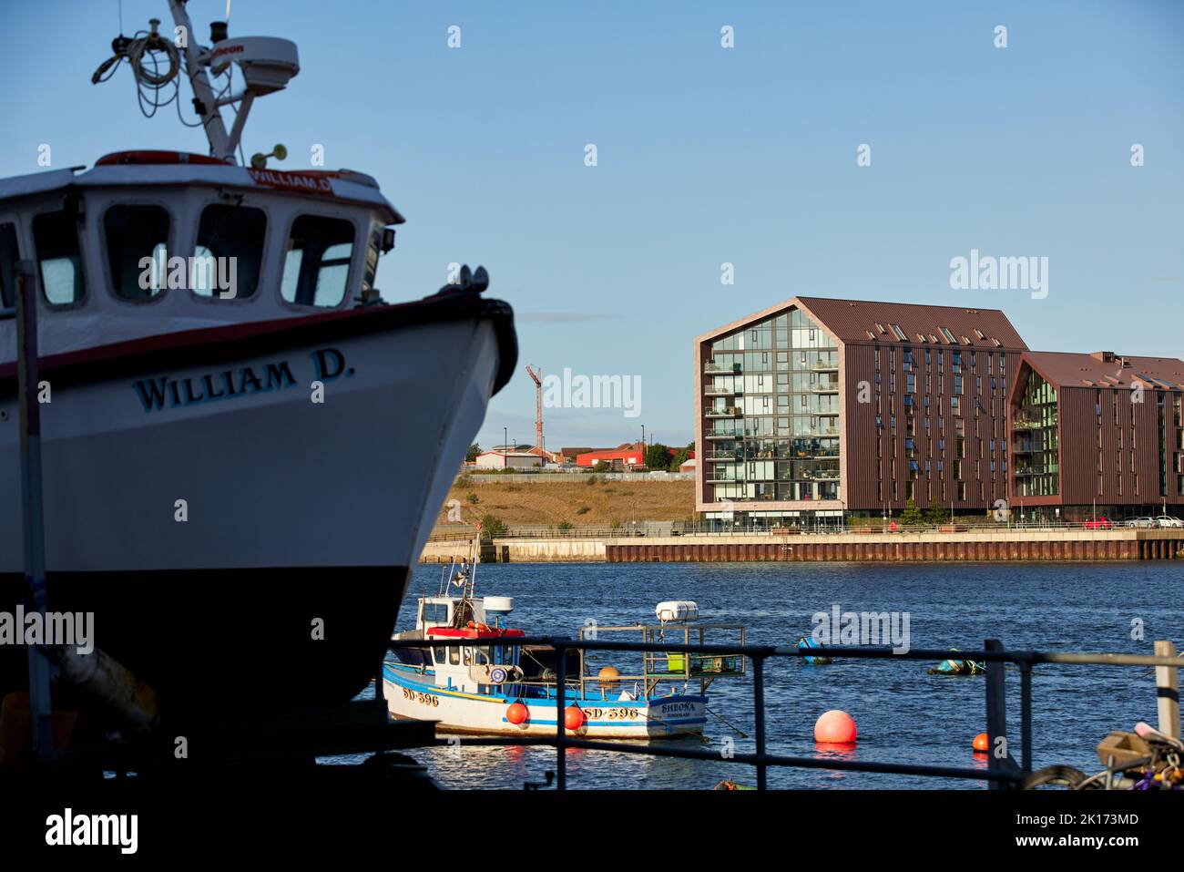 Smokehouses Urban Splash appartamenti Smith’s Dock North Shields Foto Stock