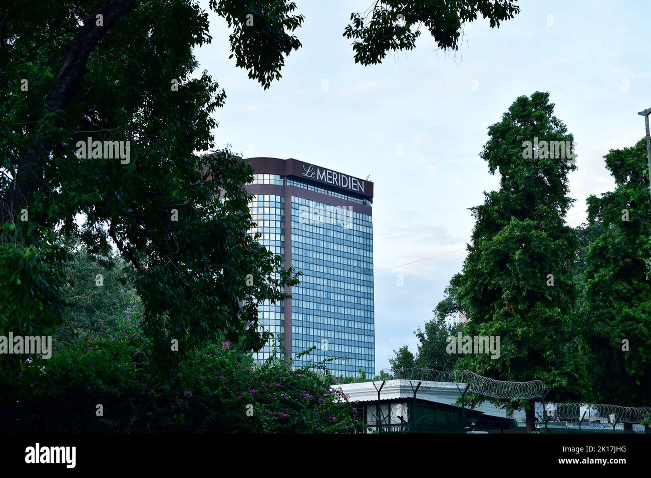 New Delhi, India - 14 settembre 2022 : lussuoso hotel le meridien a New delhi, miglior hotel chian in india Foto Stock