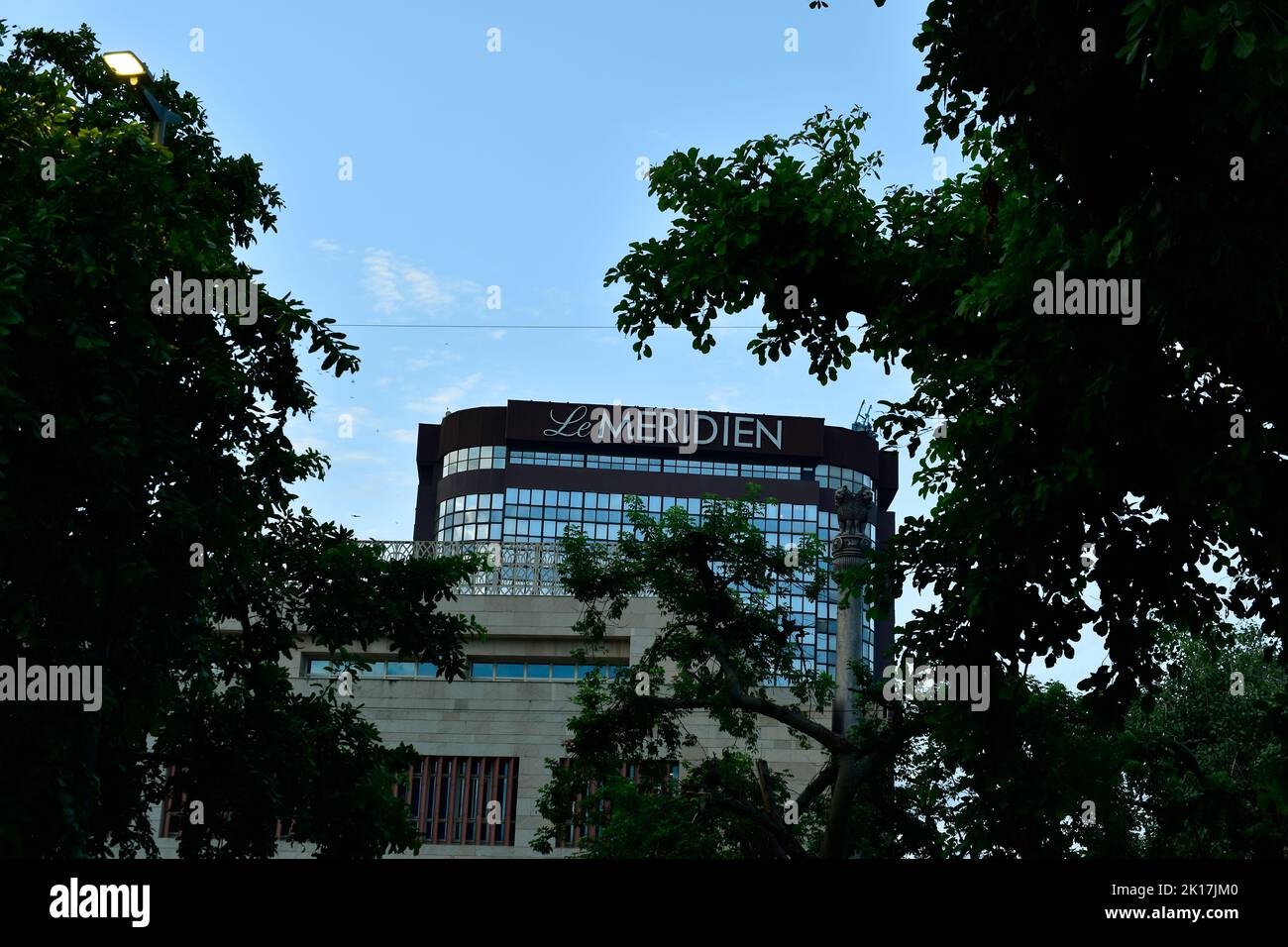 New Delhi, India - 14 Settembre 2022 : Hotel le Meridien a New Delhi Foto Stock